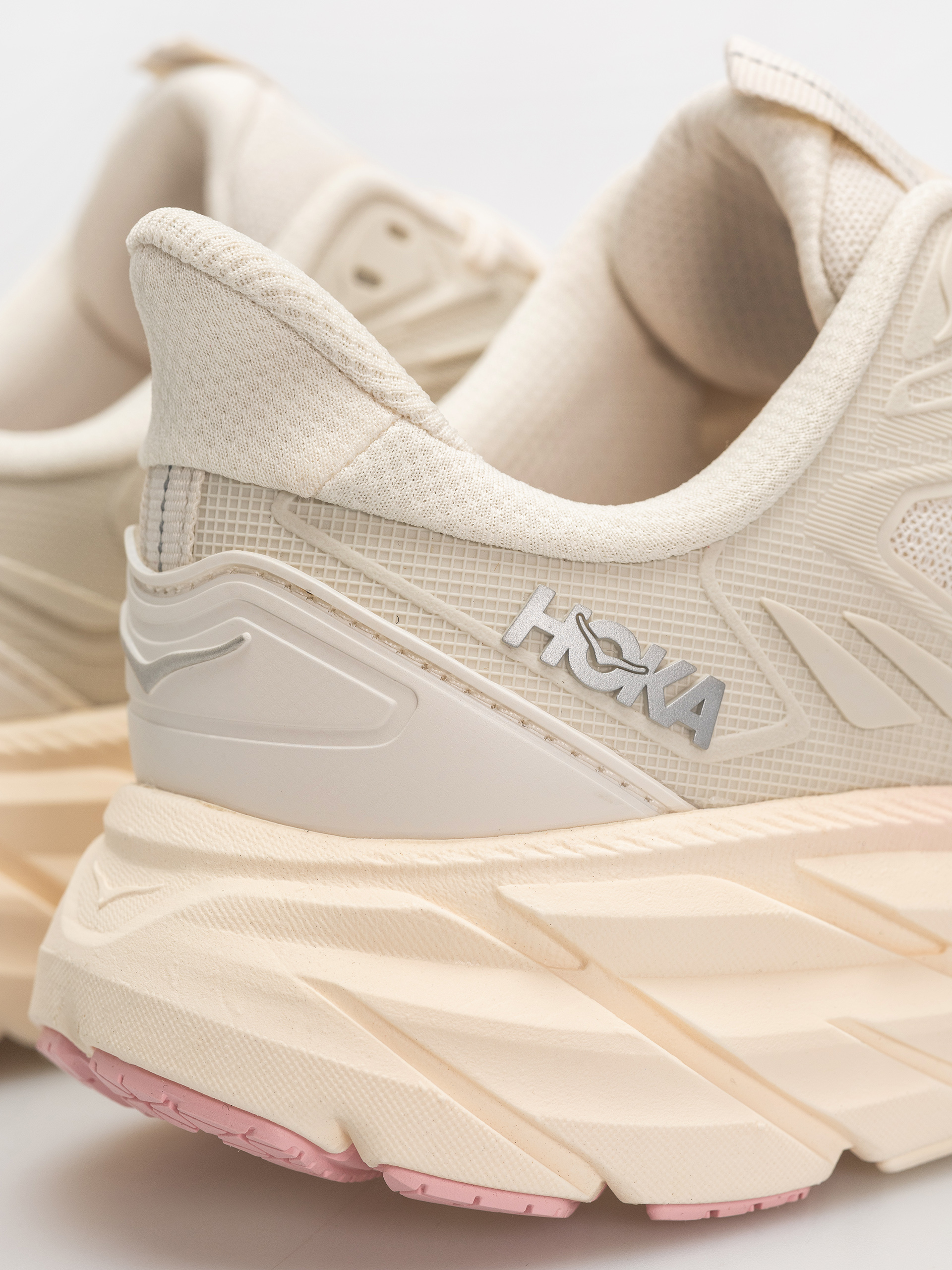 Topánky Hoka Clifton UTL Wmn (alabaster/dewy pink)