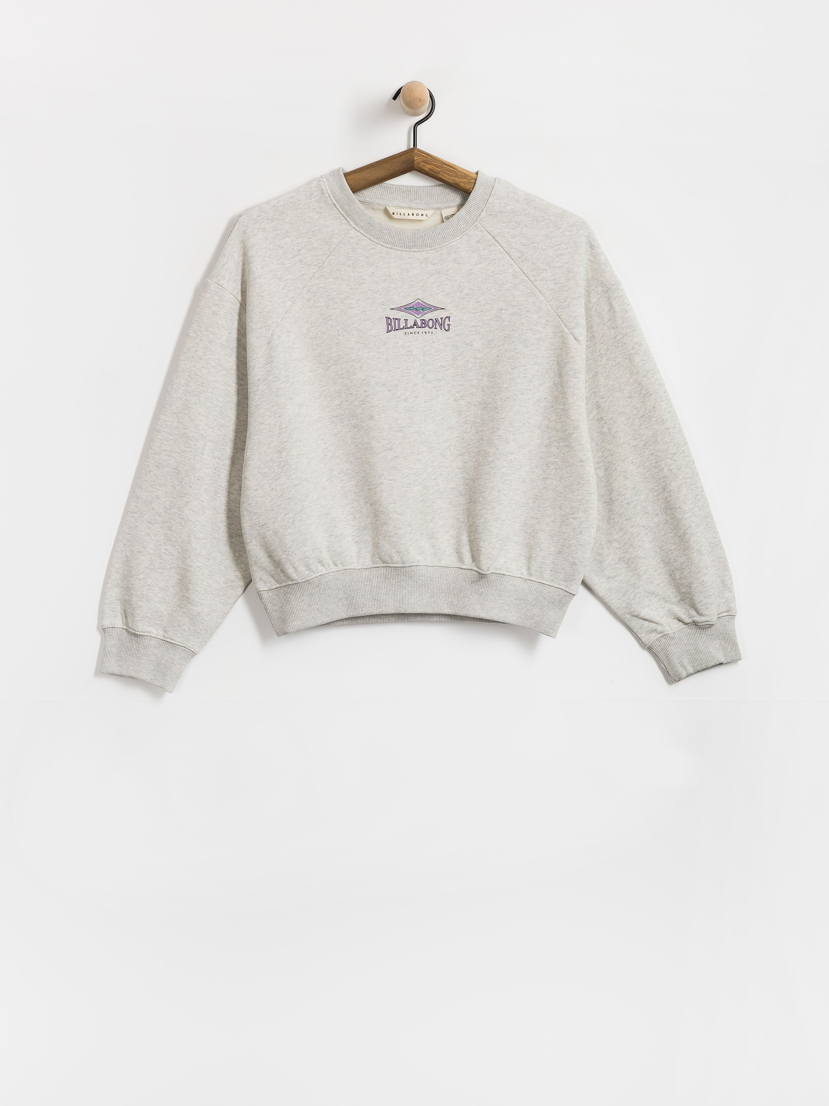 Mikina Billabong Heritage Crew Wmn (grey heather)