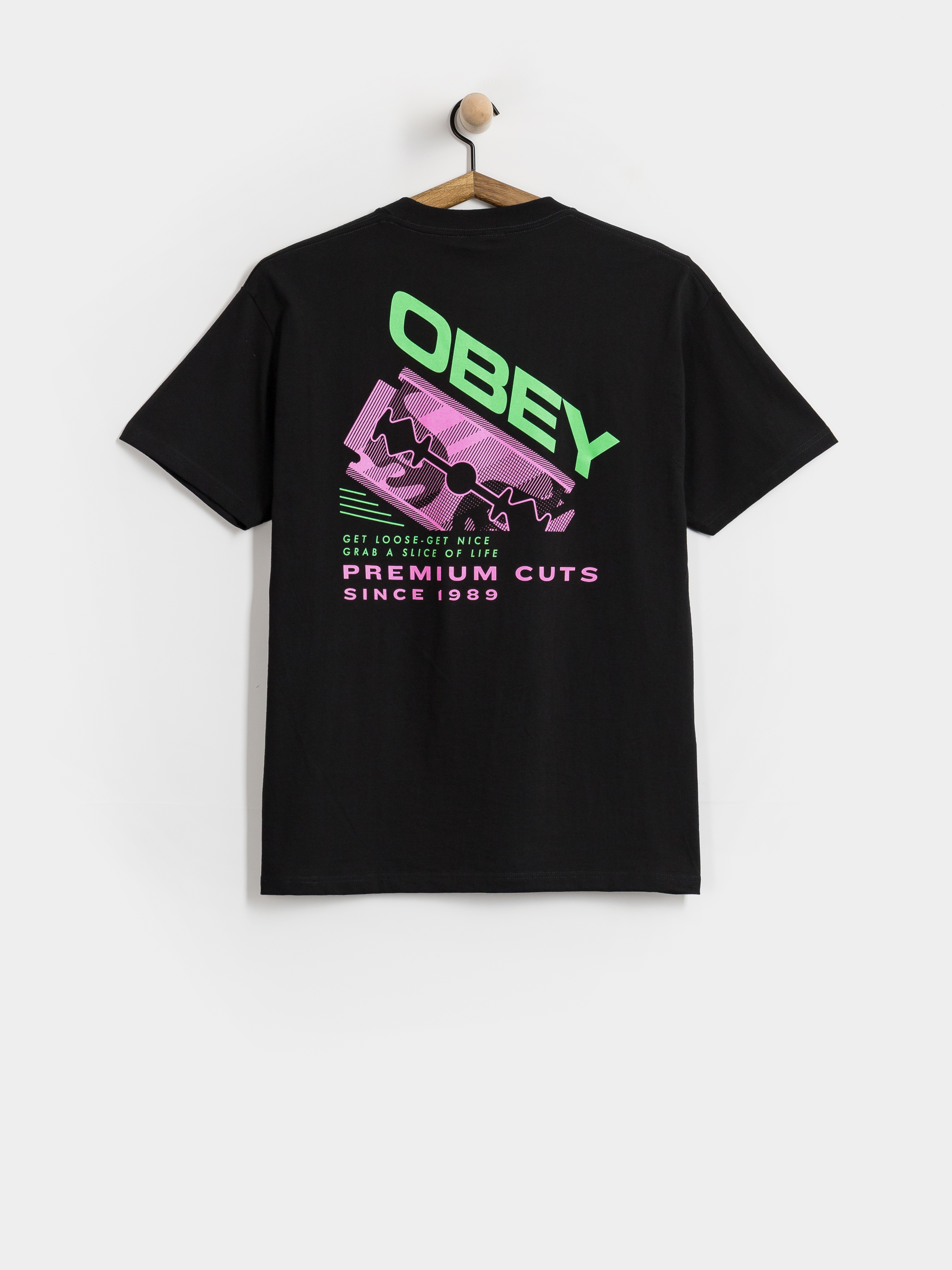 Tričko OBEY Razor (black)