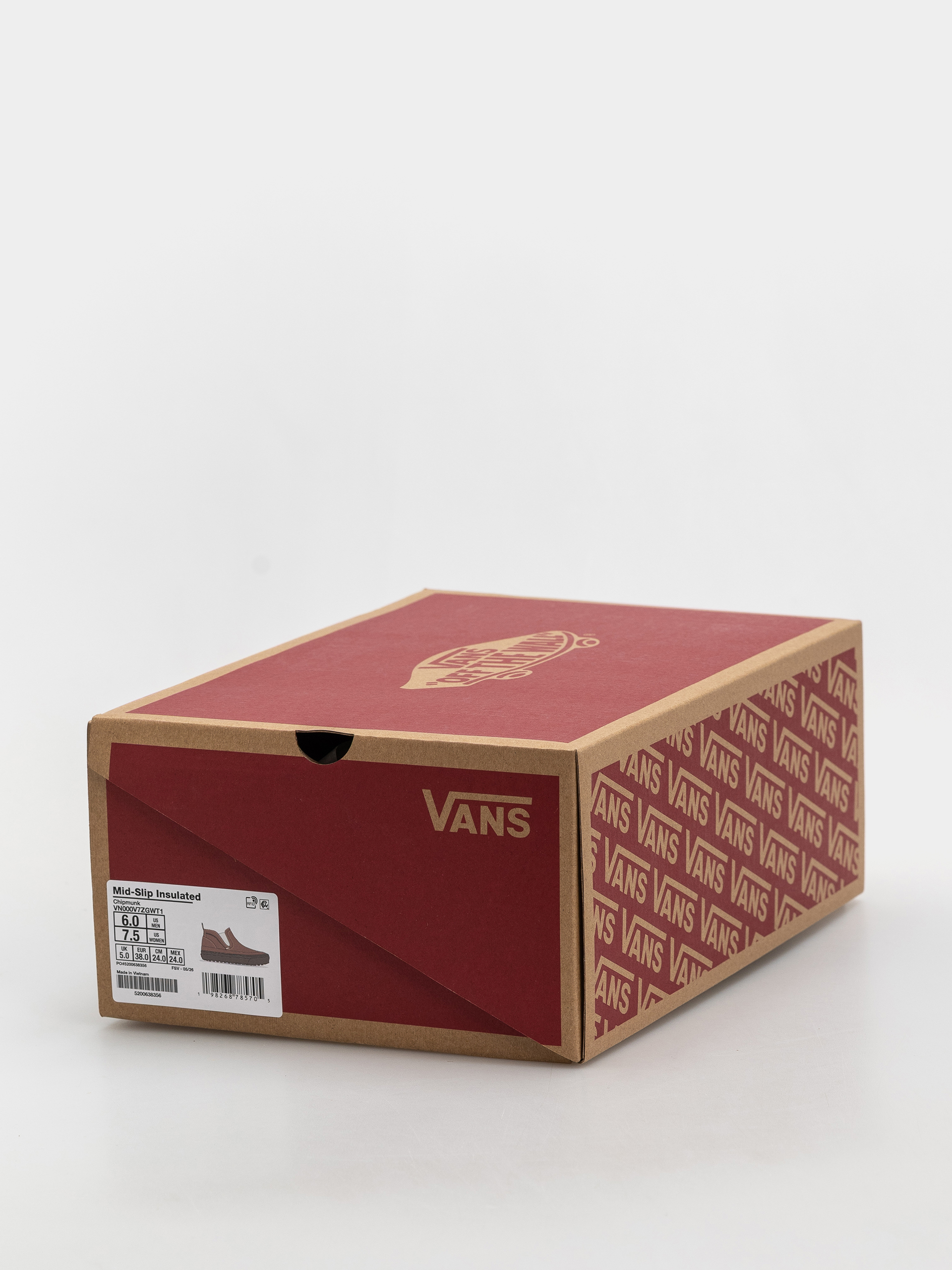 Topánky Vans Mid Slip Insulated (chipmunk)