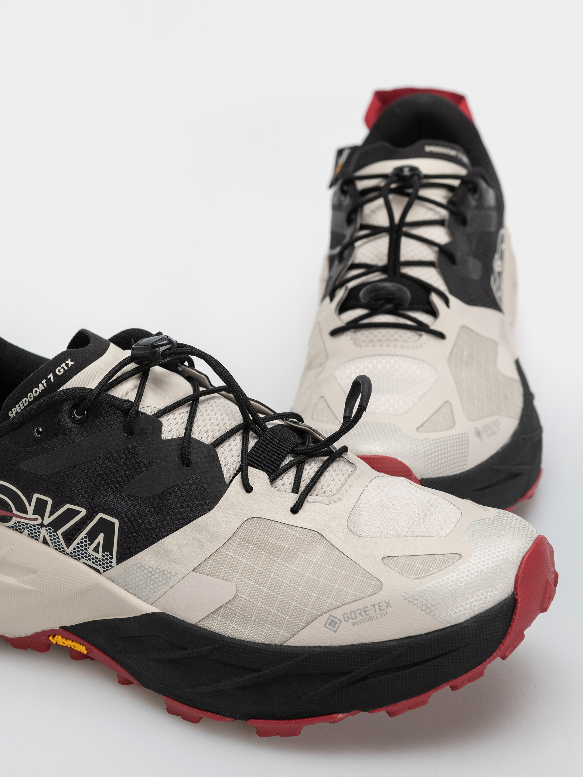 Topánky Hoka Speedgoat 7 GTX (black/river rock grey)