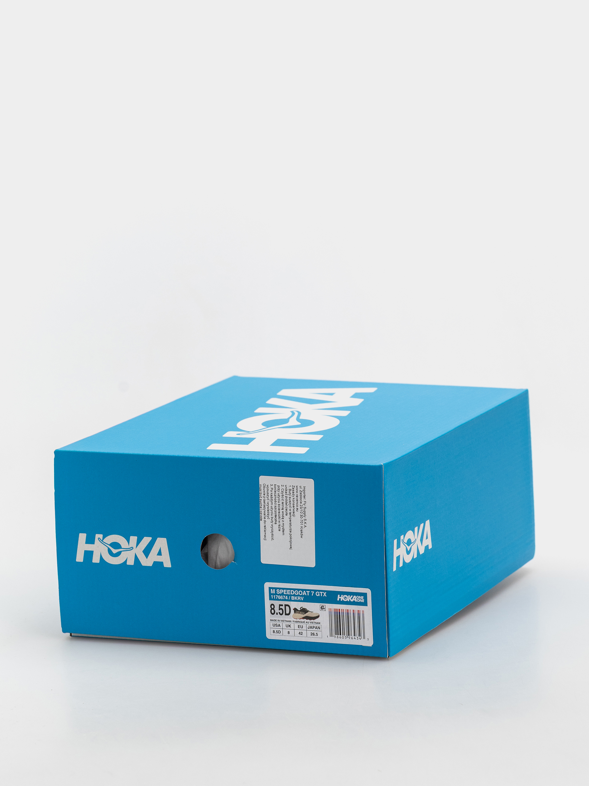 Topánky Hoka Speedgoat 7 GTX (black/river rock grey)