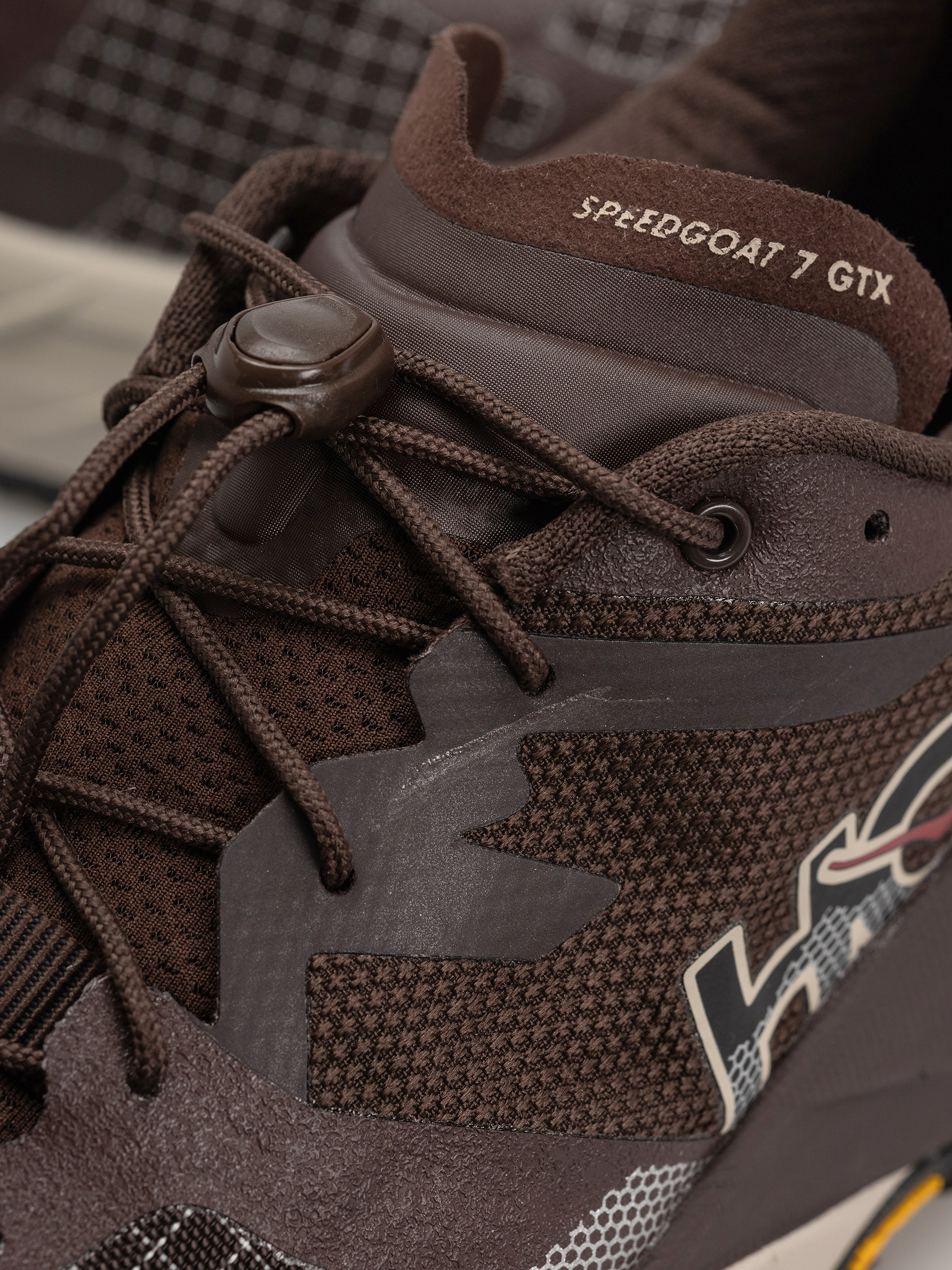 Topánky Hoka Speedgoat 7 GTX (spiced chocolate/river rock grey)