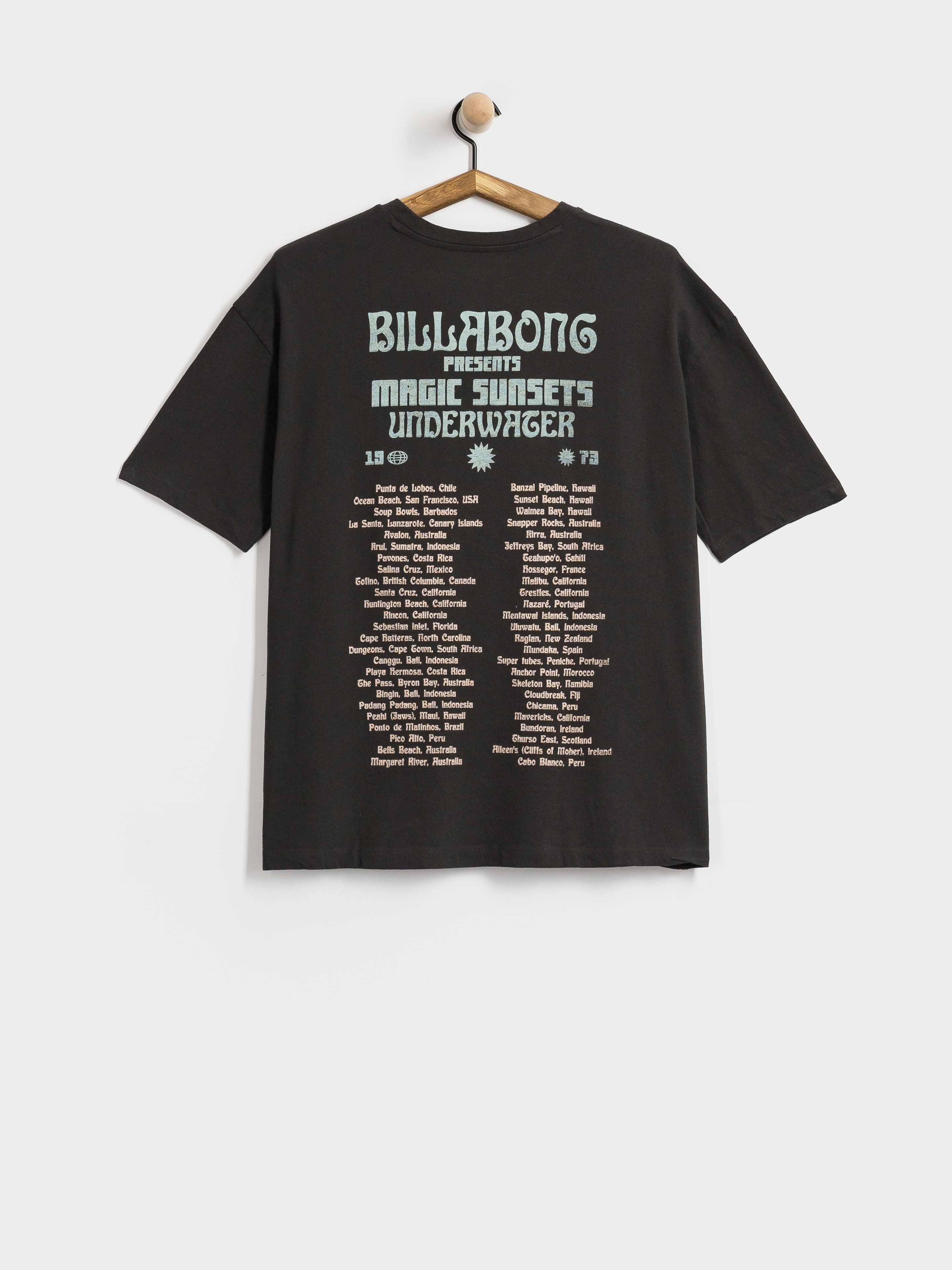 Tričko Billabong Take A Tour Wmn (off black)