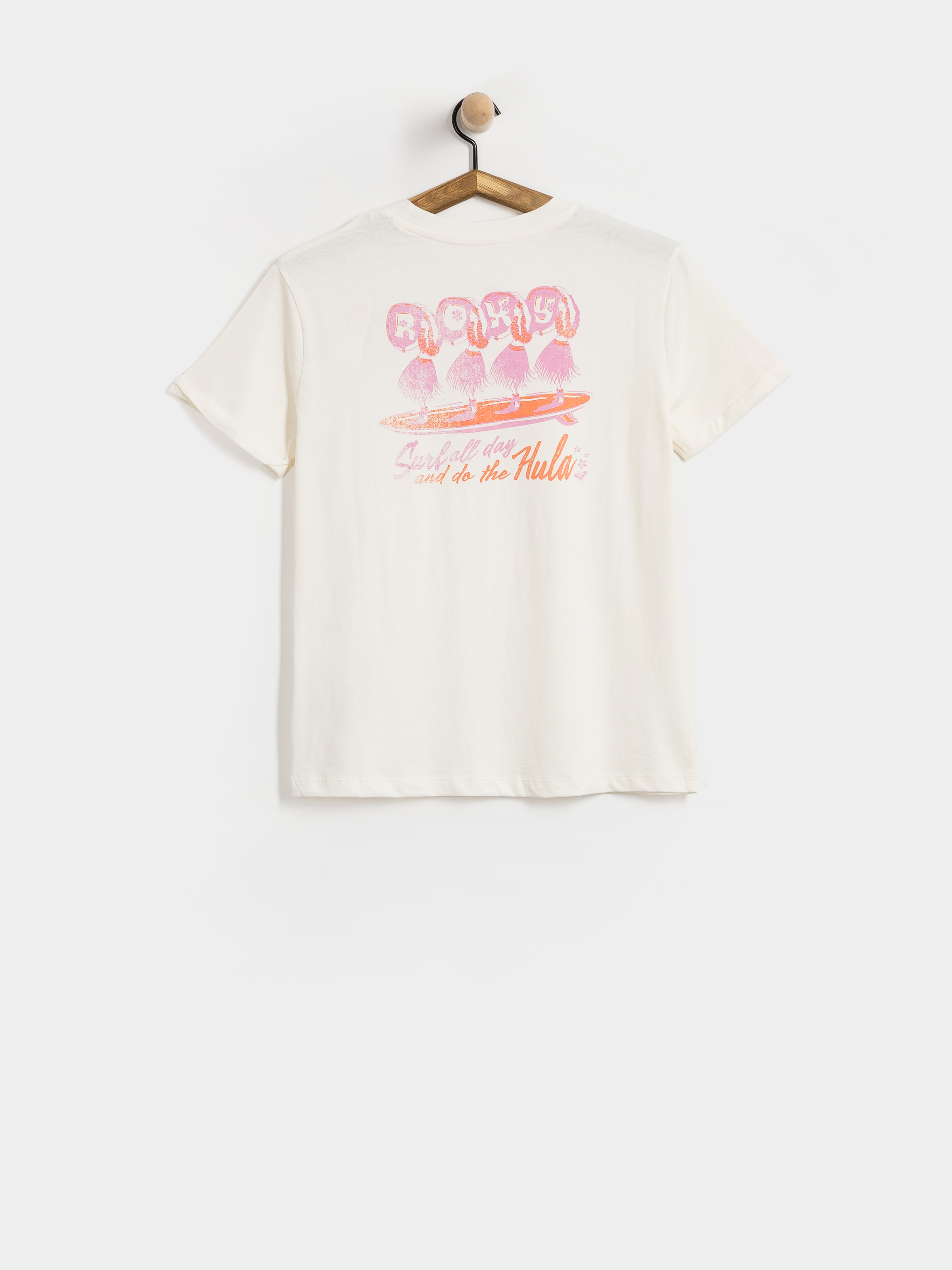 Tričko Roxy Oceanregular Poster Wmn (coconut milk)