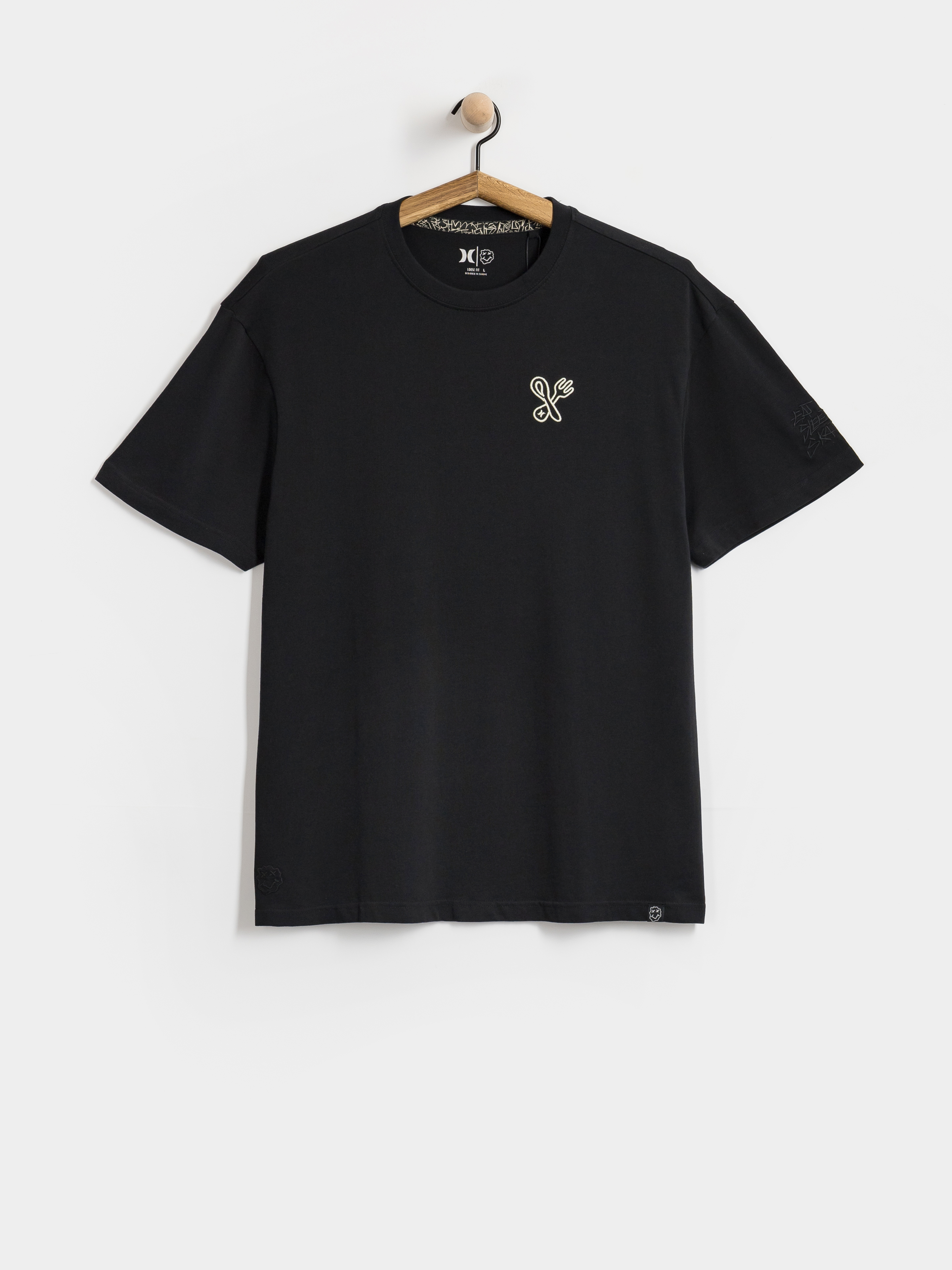 Tričko Hurley Pasta (black)