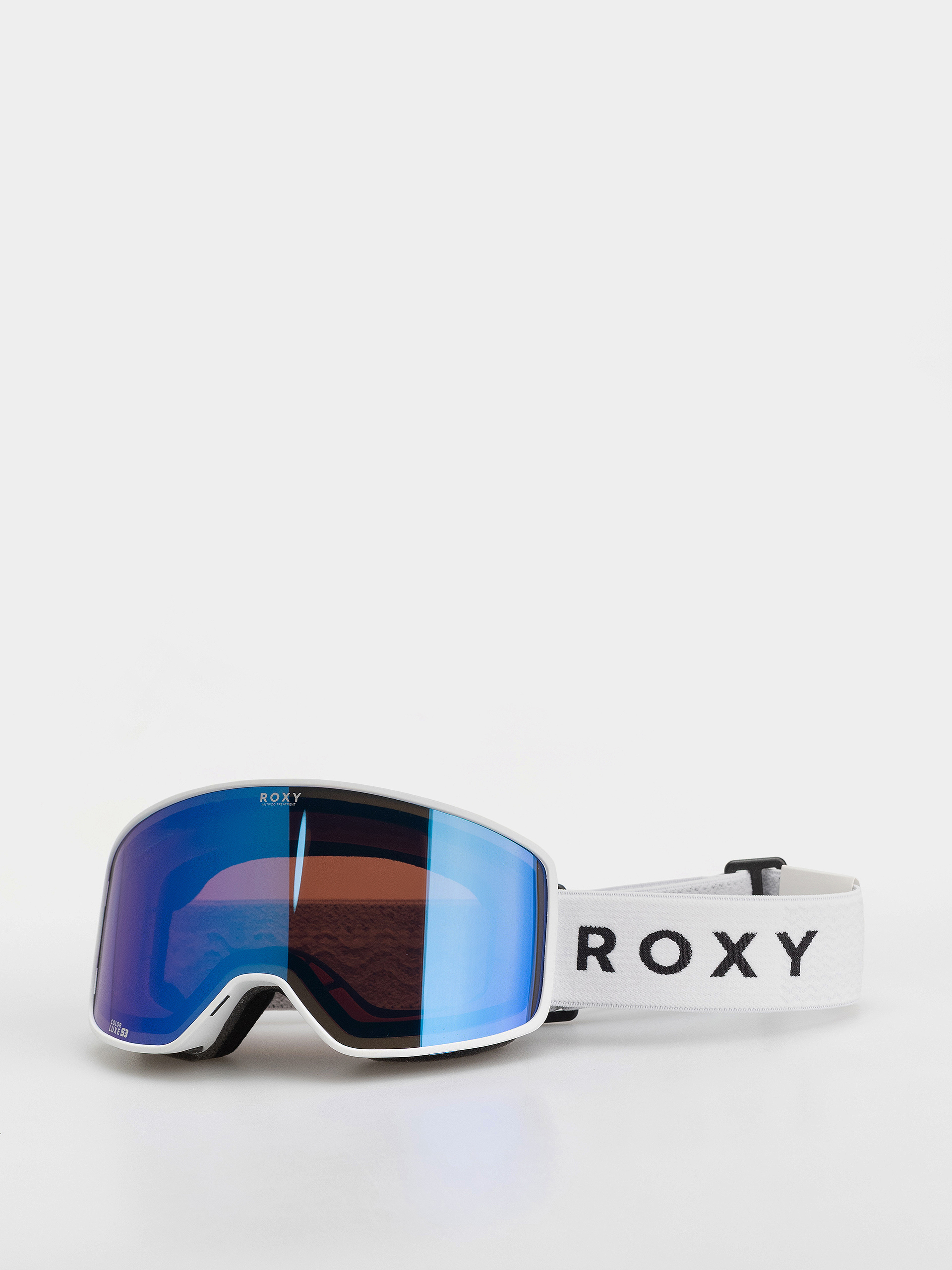 Snowboardové okuliare Roxy Storm Wmn (white/clux ml blue)