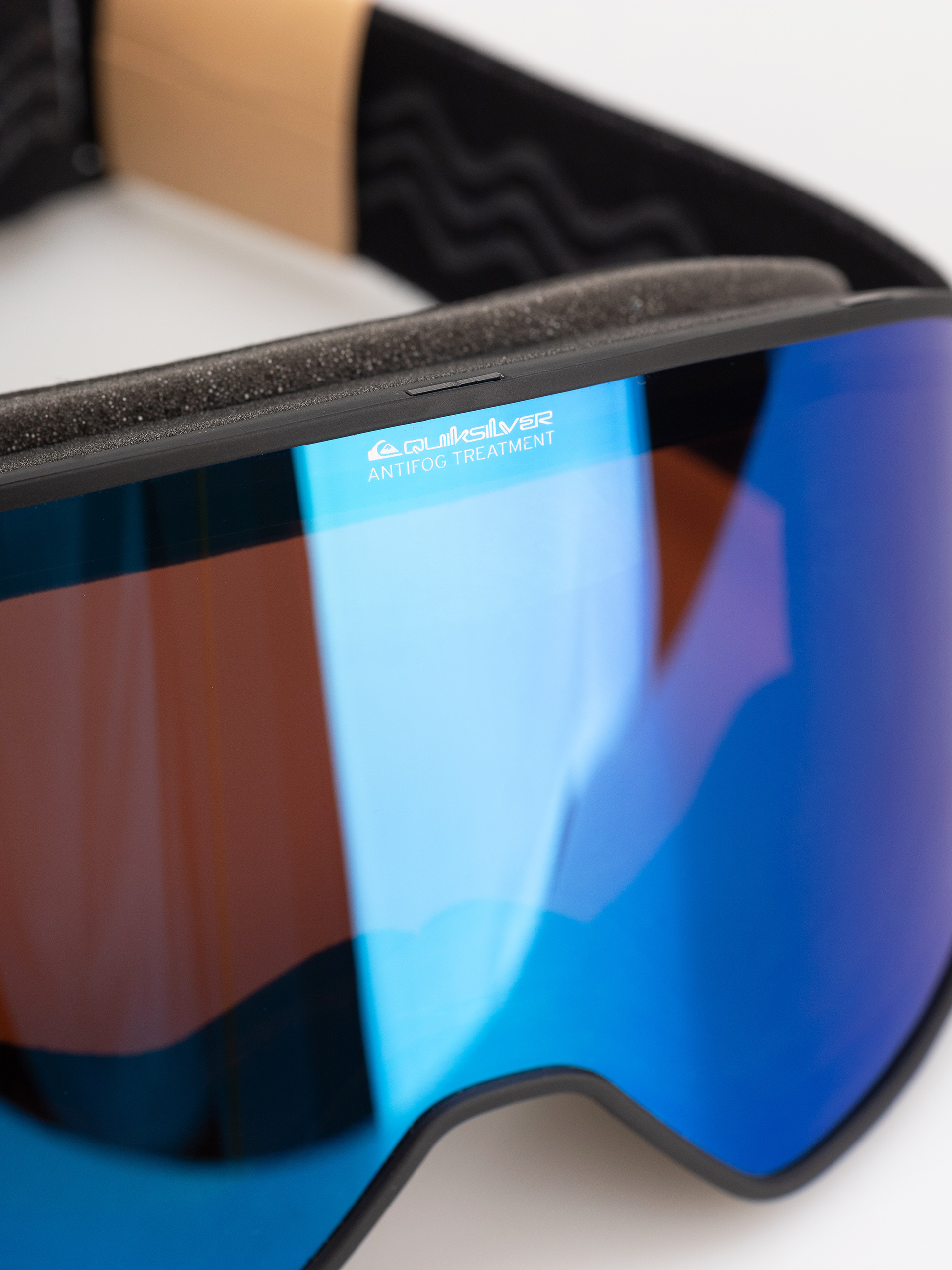 Snowboardové okuliare Quiksilver Storm (black/black clux ml blue)