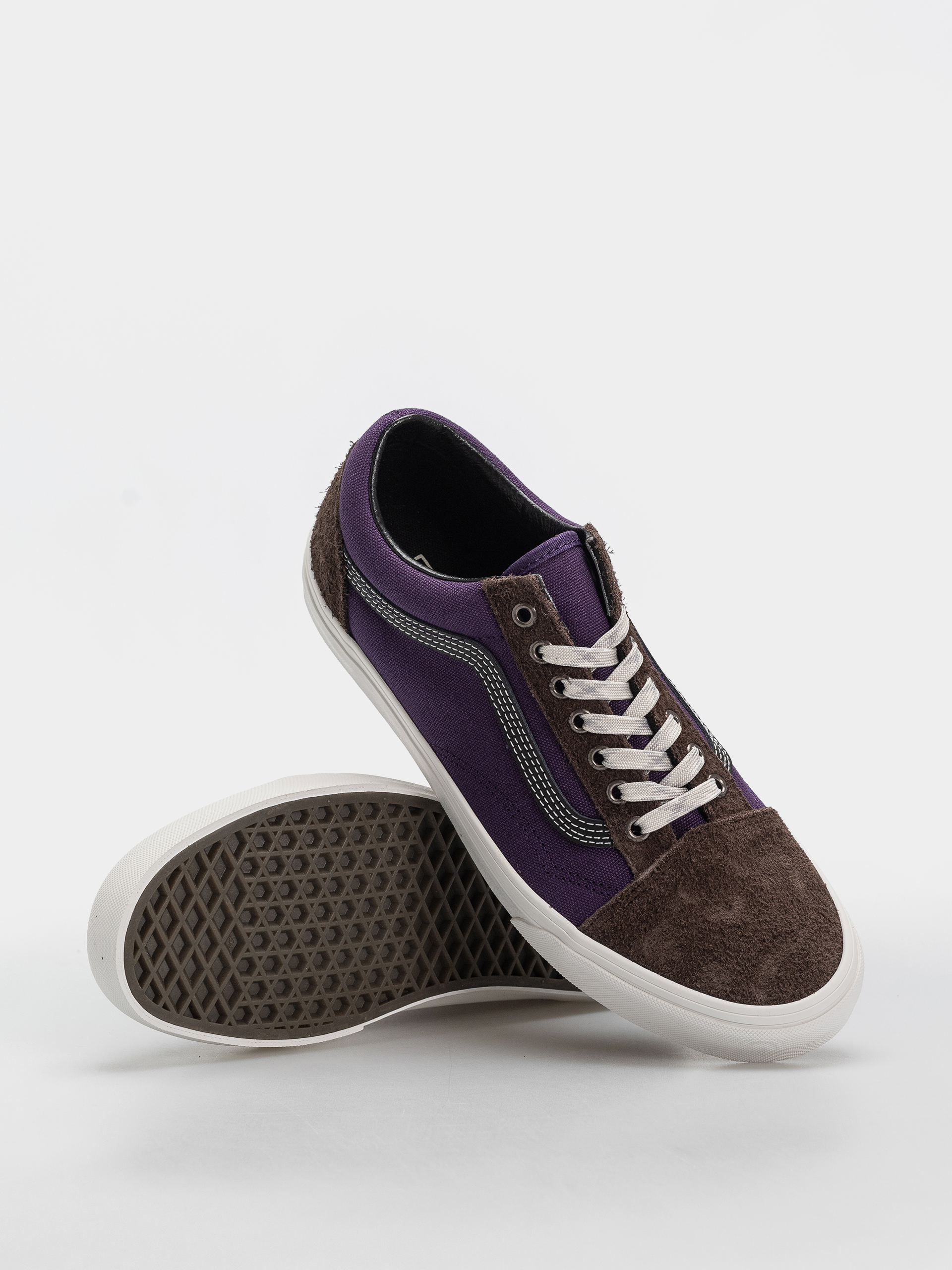 Topánky Vans Old Skool (brown/purple)
