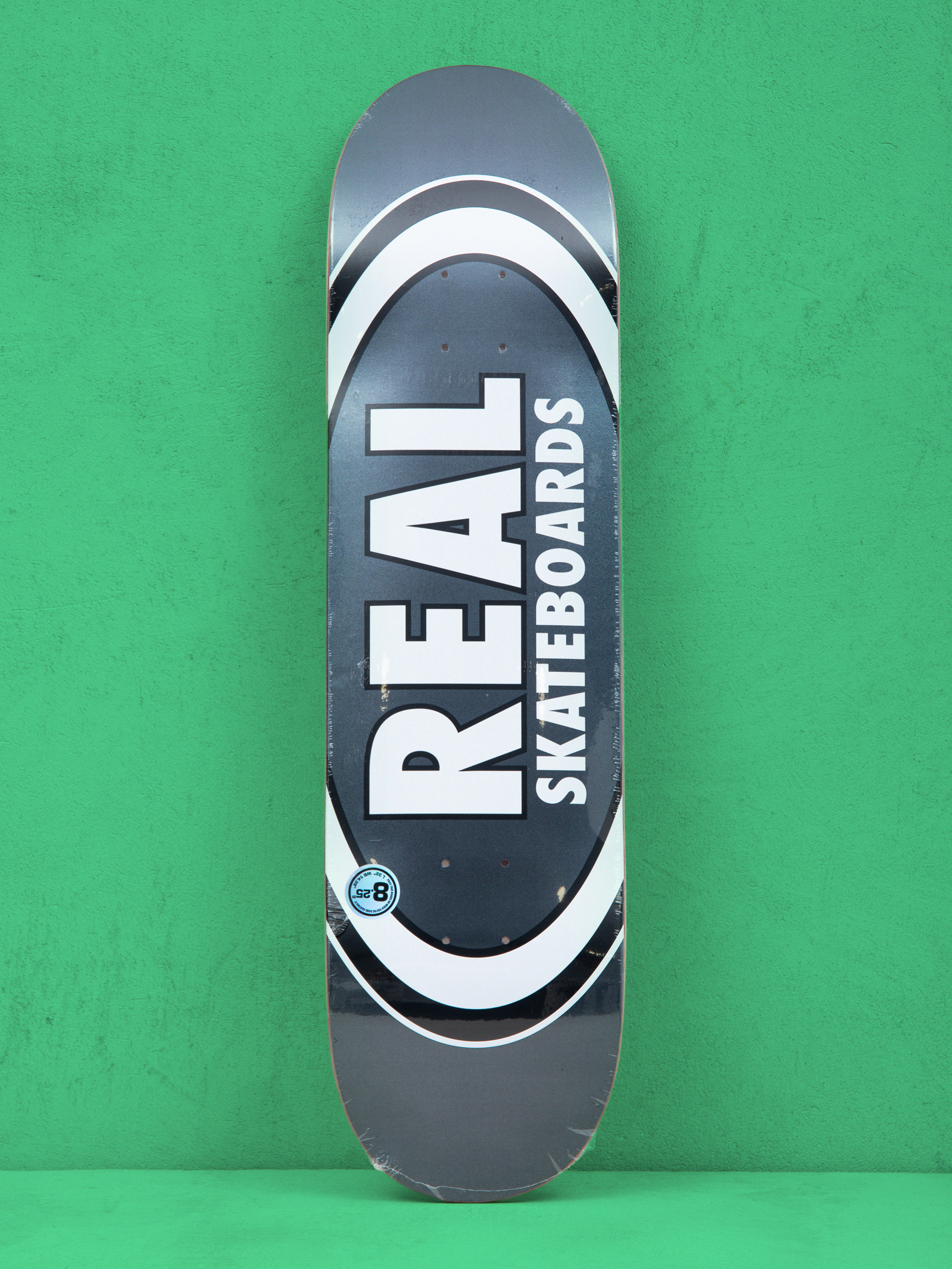 Doska Real Classic Oval (black/white)