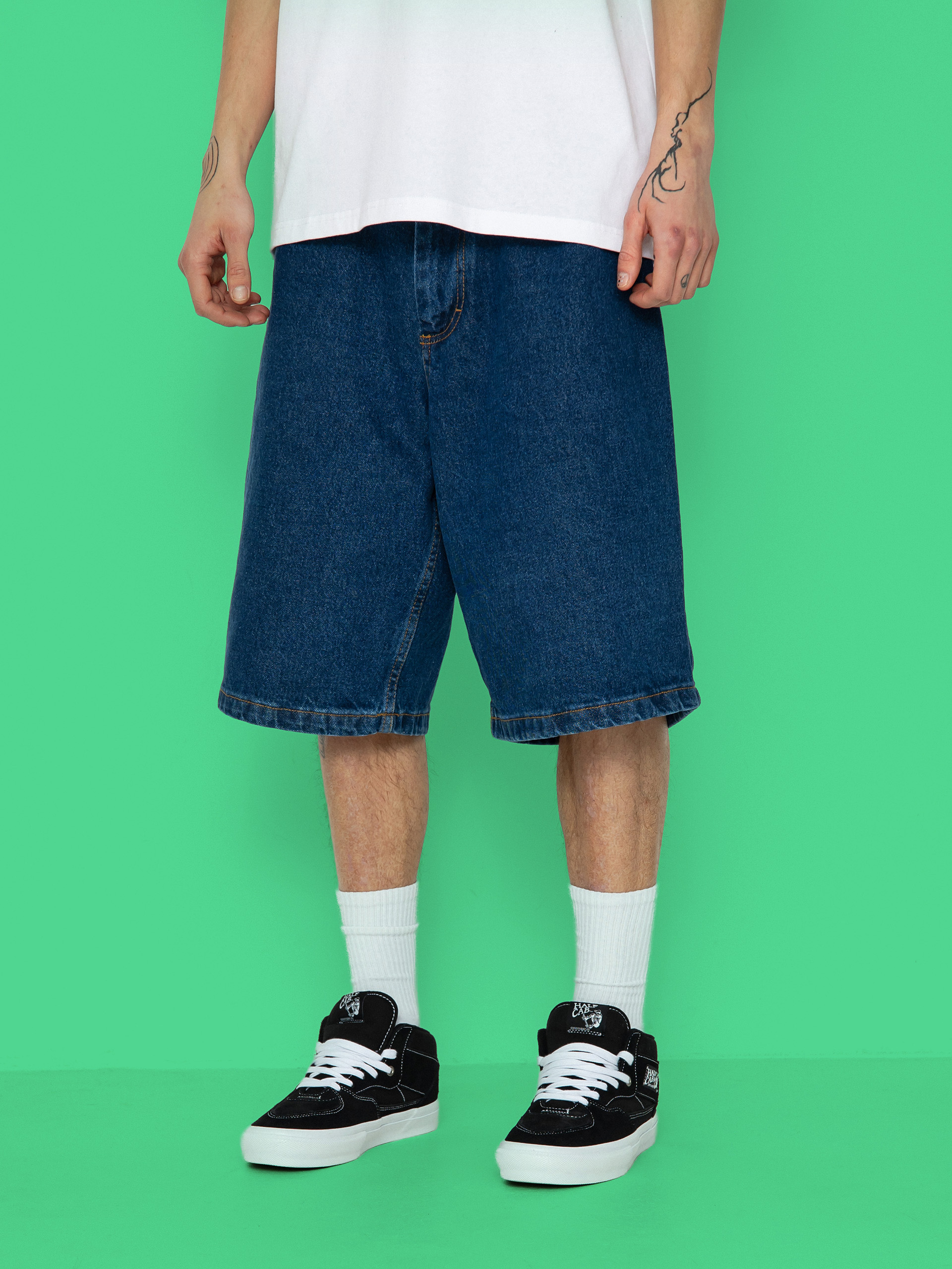 Kraťasy Polar Skate Big Boy (dark blue)