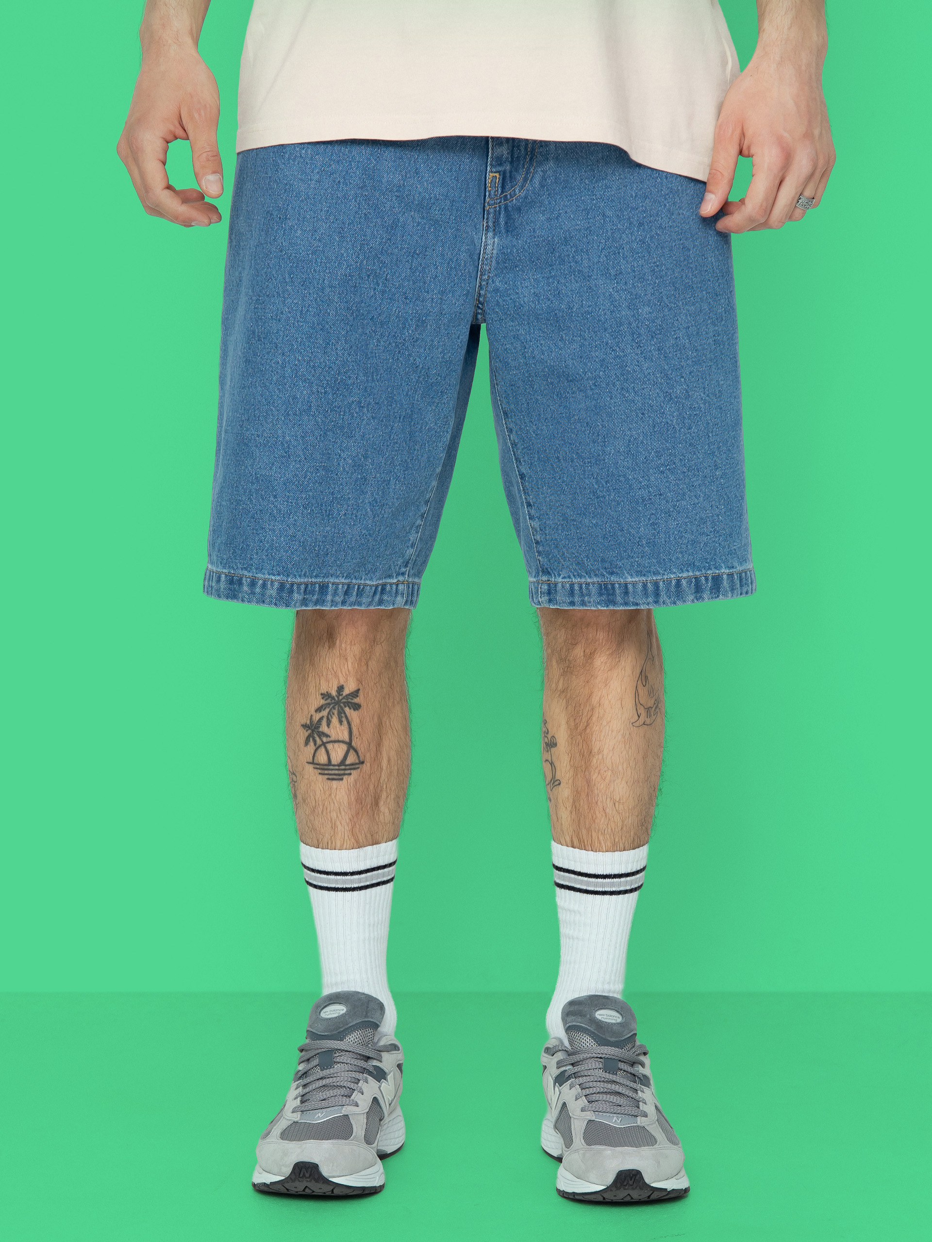 Kraťasy Carhartt WIP Landon (blue)