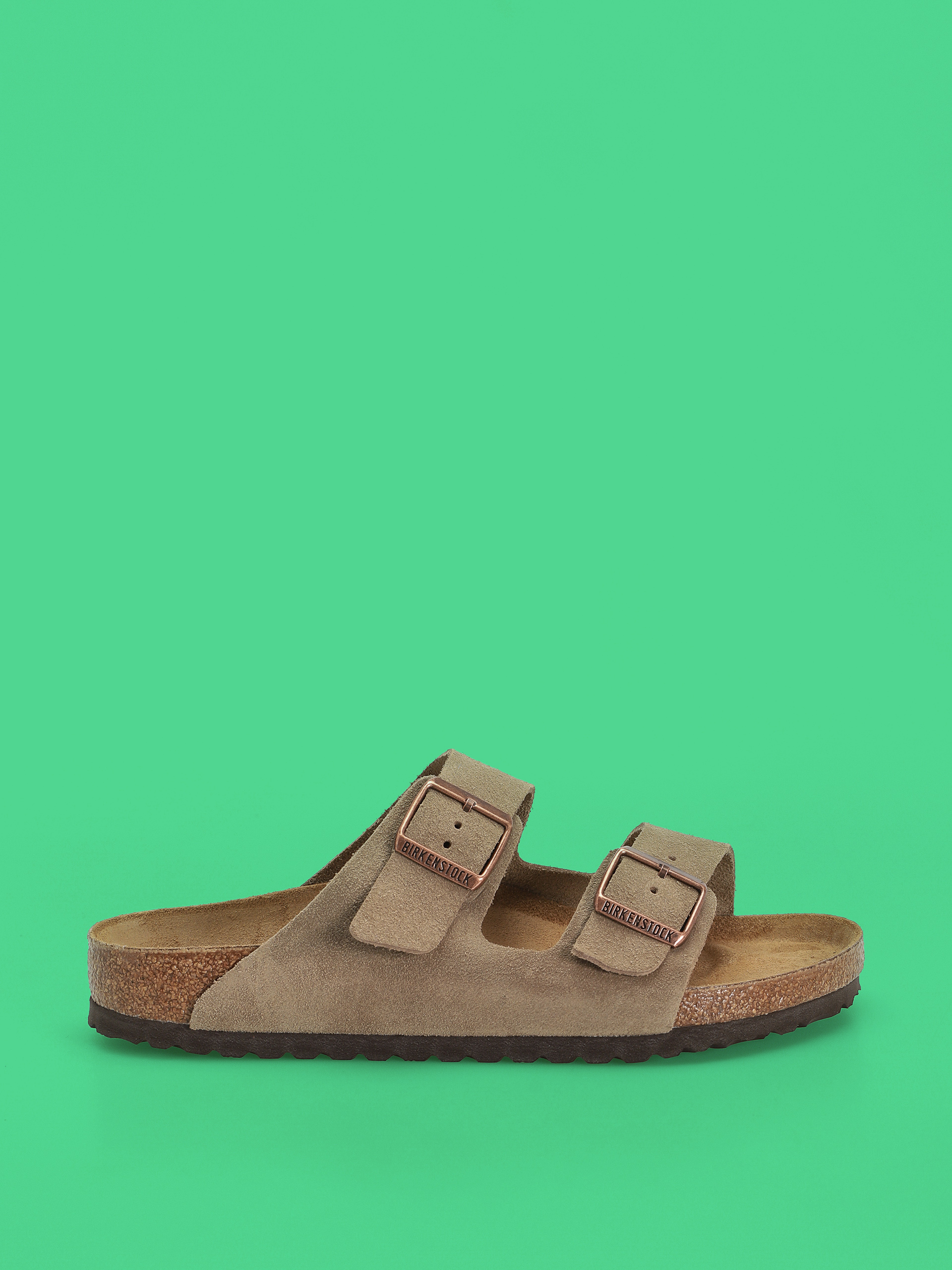 Šľapky Birkenstock Arizona Suede Leather Regular