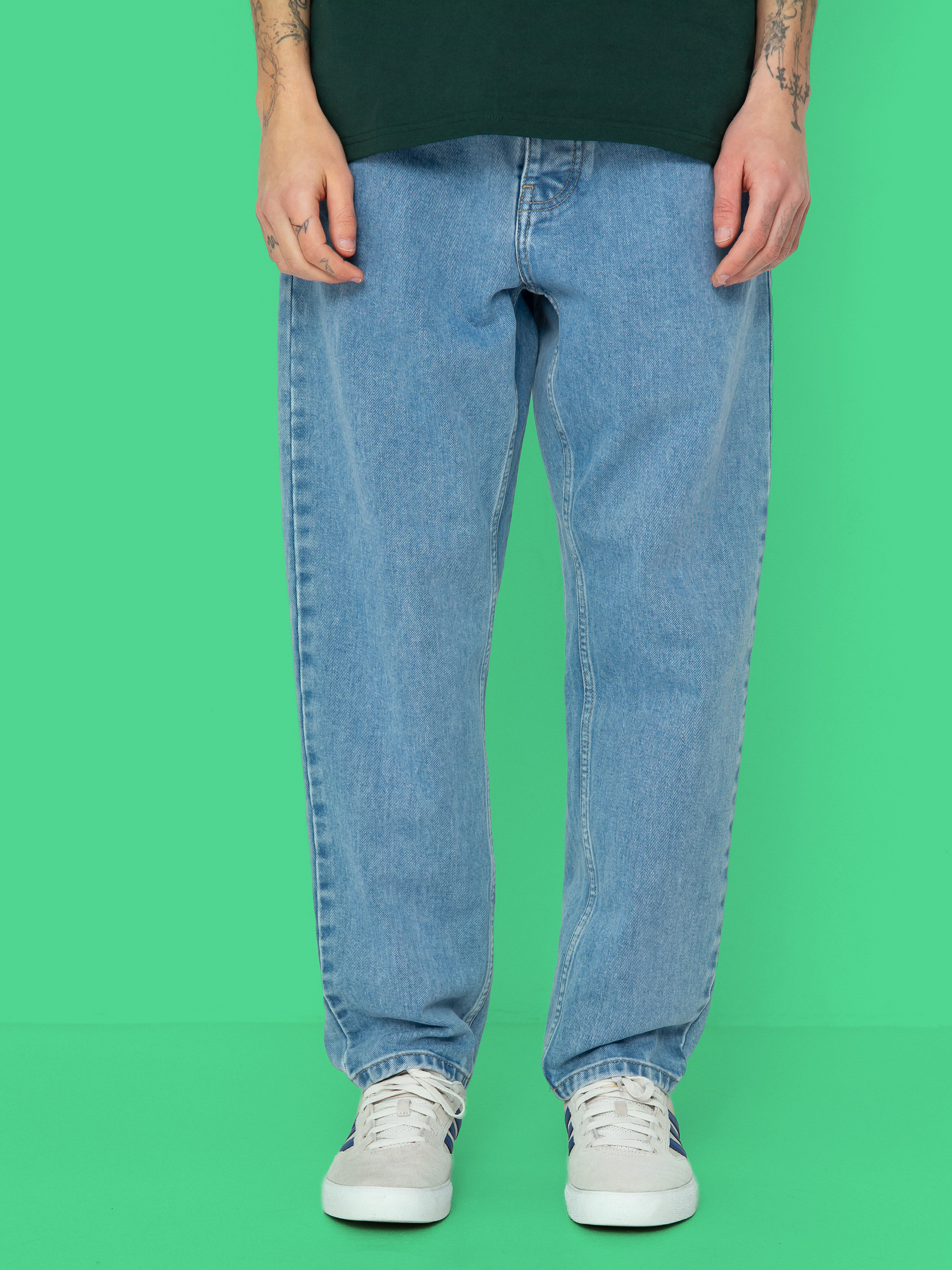 Nohavice Carhartt WIP Newel (blue)
