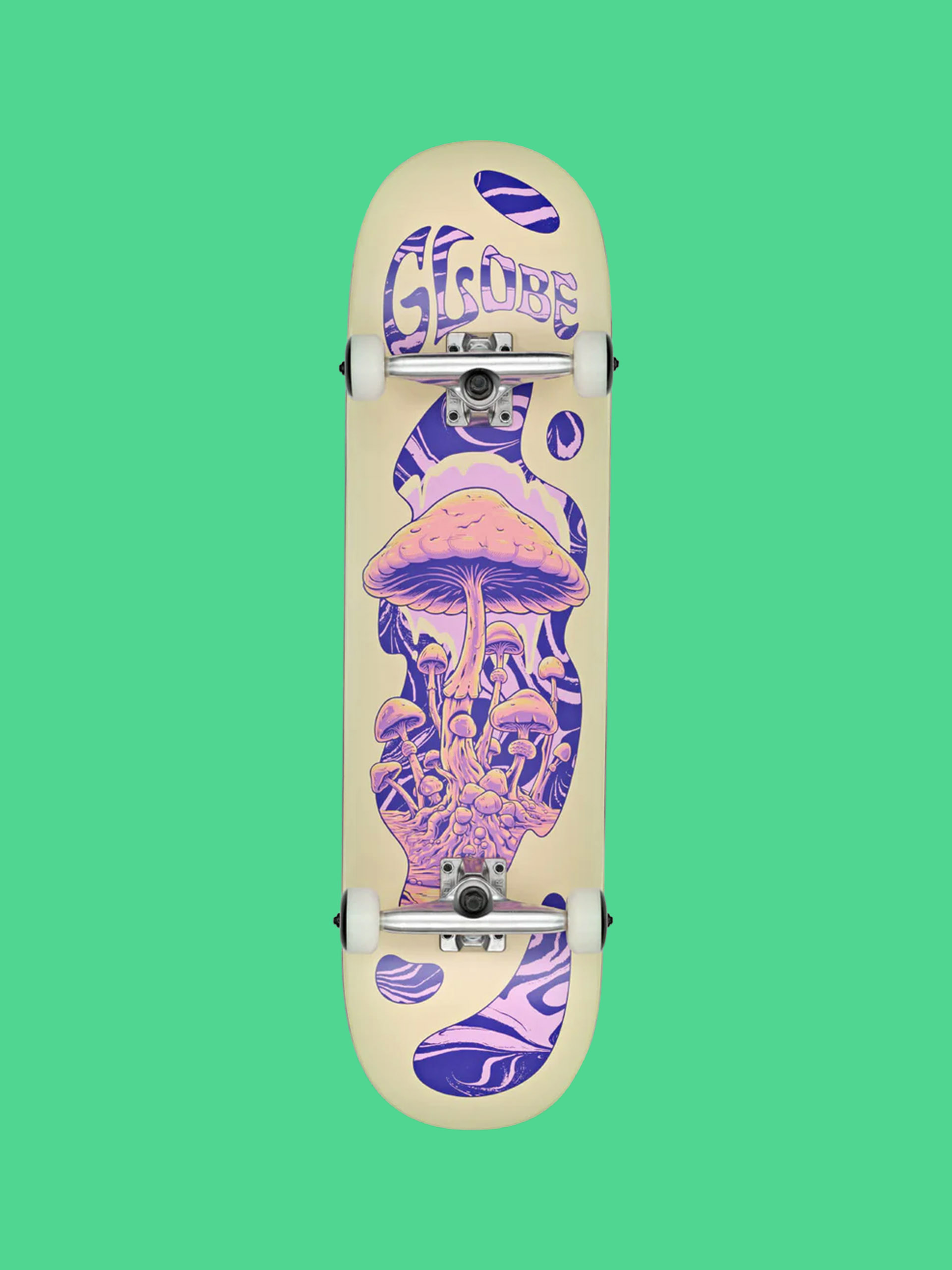 Skateboard Globe G1 Mind Expansion (off white/purple)