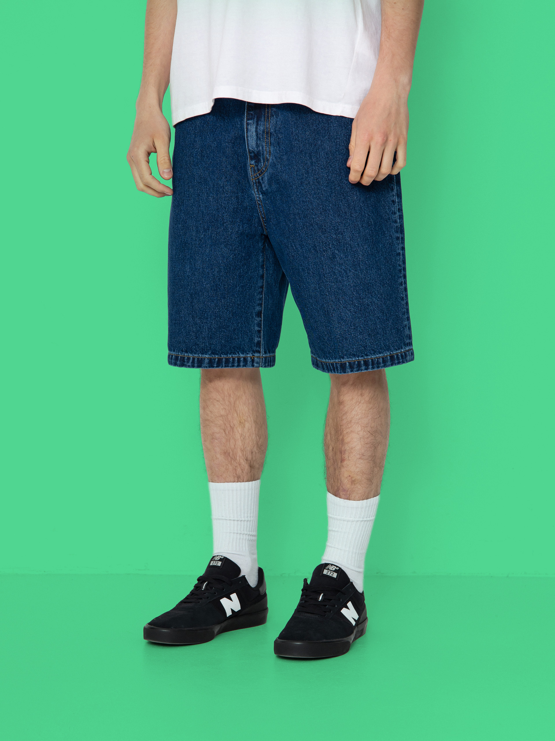 Kraťasy Carhartt WIP Landon (blue)