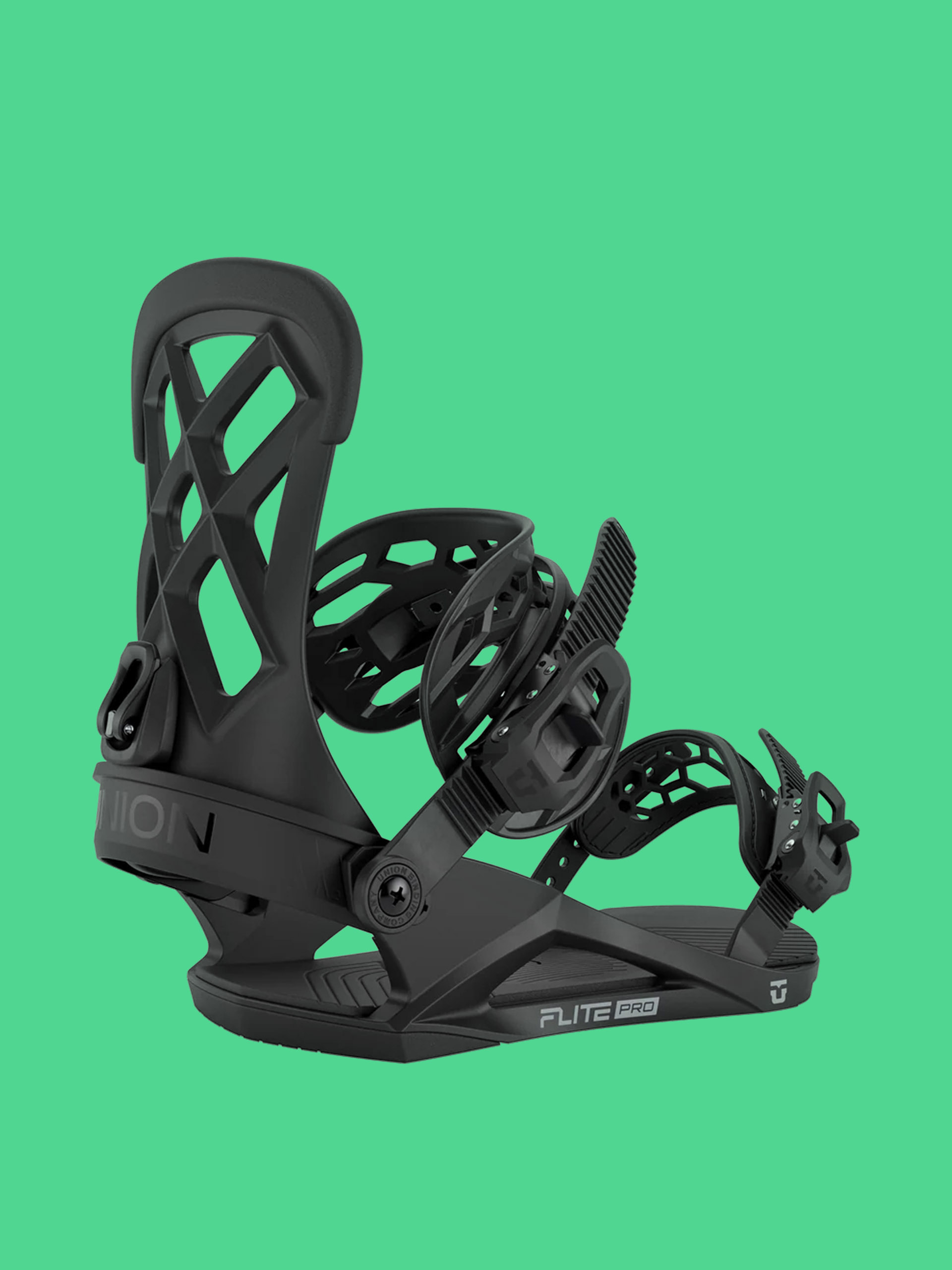 Snowboardovu00e9 viazanie Union Flite Pro (black)