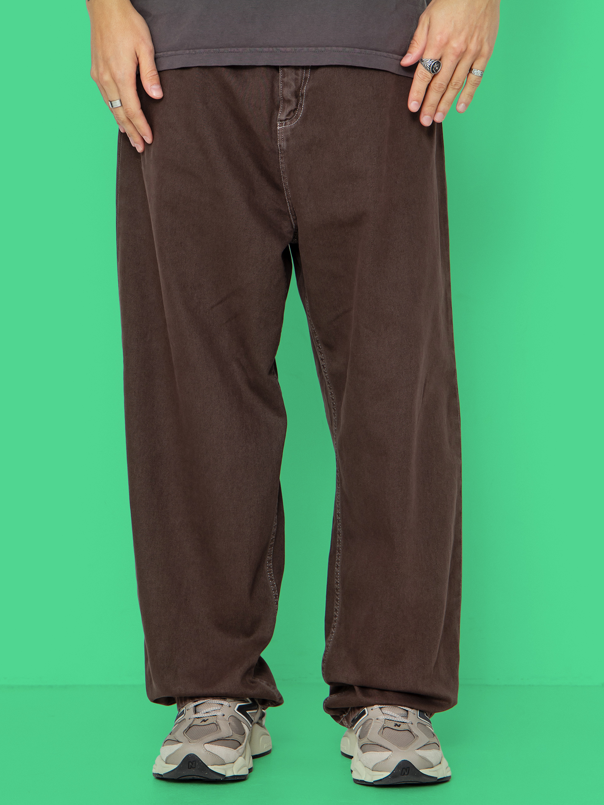 Nohavice Carhartt WIP Brandon (palisander/stone dyed)