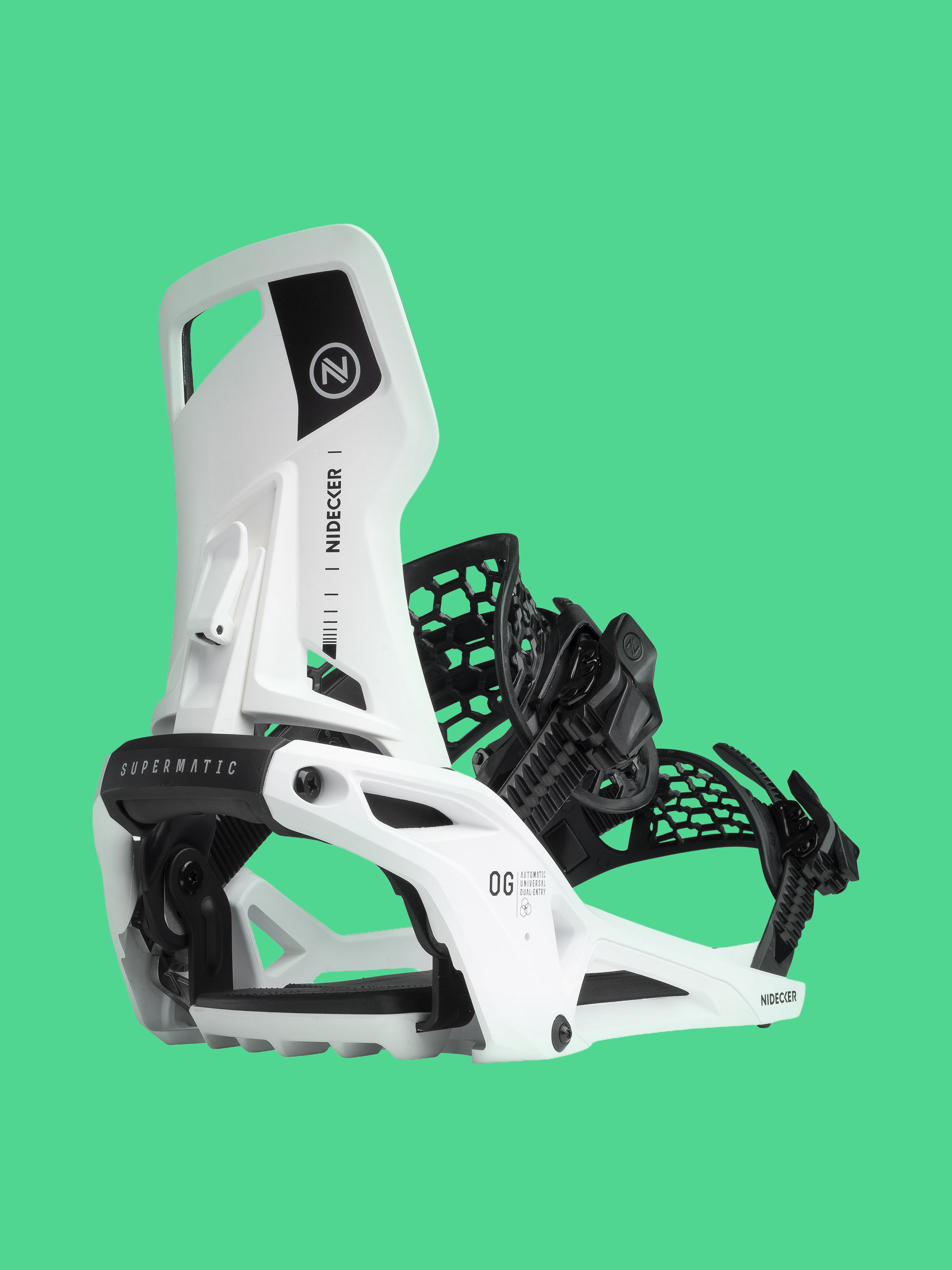 Snowboardovu00e9 viazanie Nidecker Og Supermatic (white)