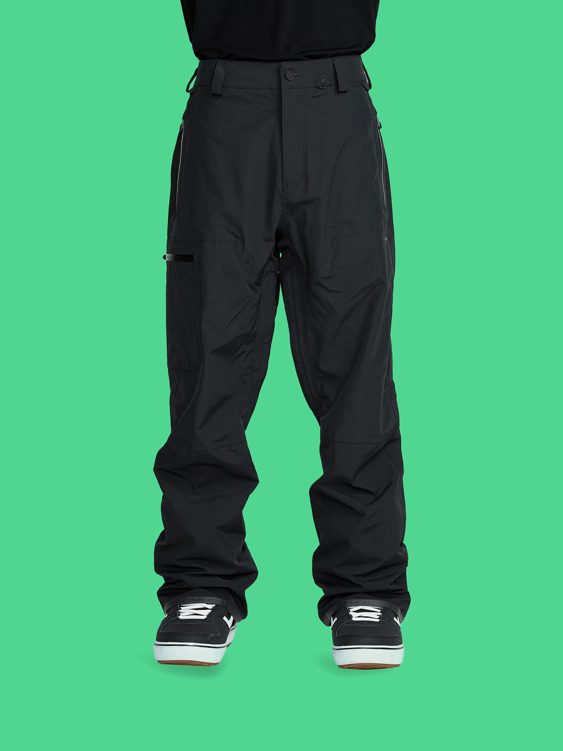 Snowboardovu00e9 nohavice Volcom L Gore Tex (black)
