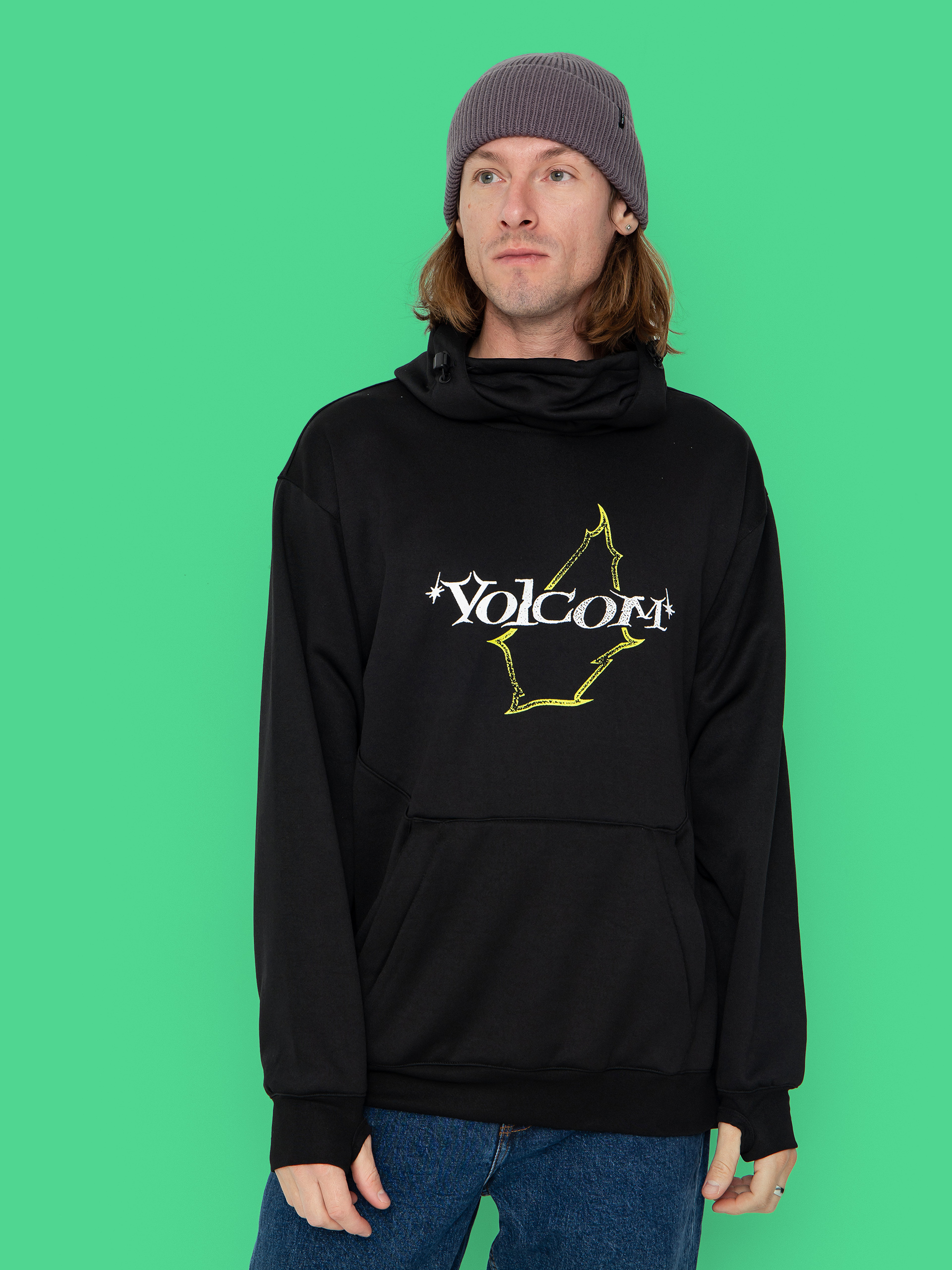 Mikina s kapucňou Volcom Hydro Riding HD