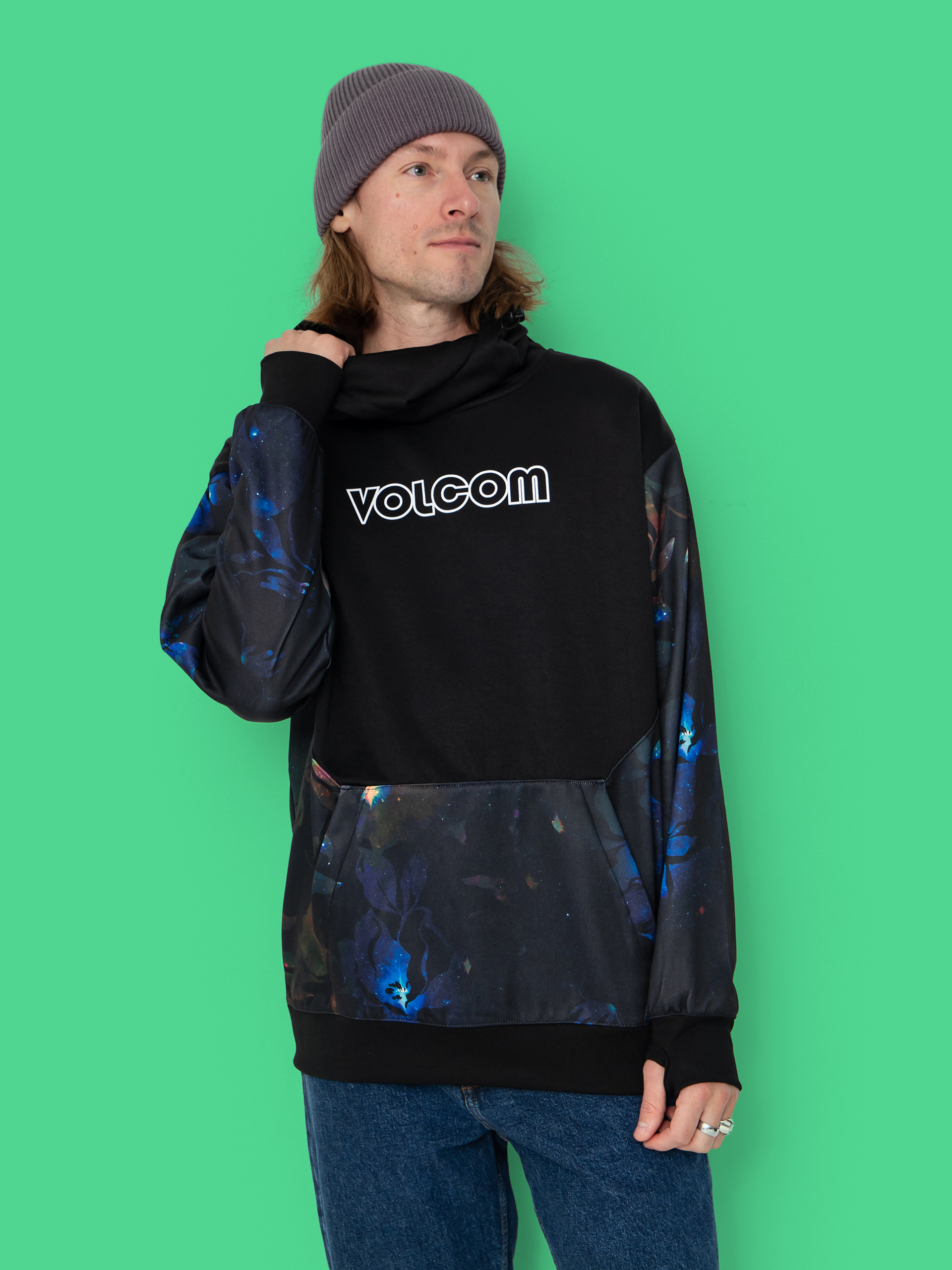 Mikina s kapucňou Volcom Hydro Riding HD