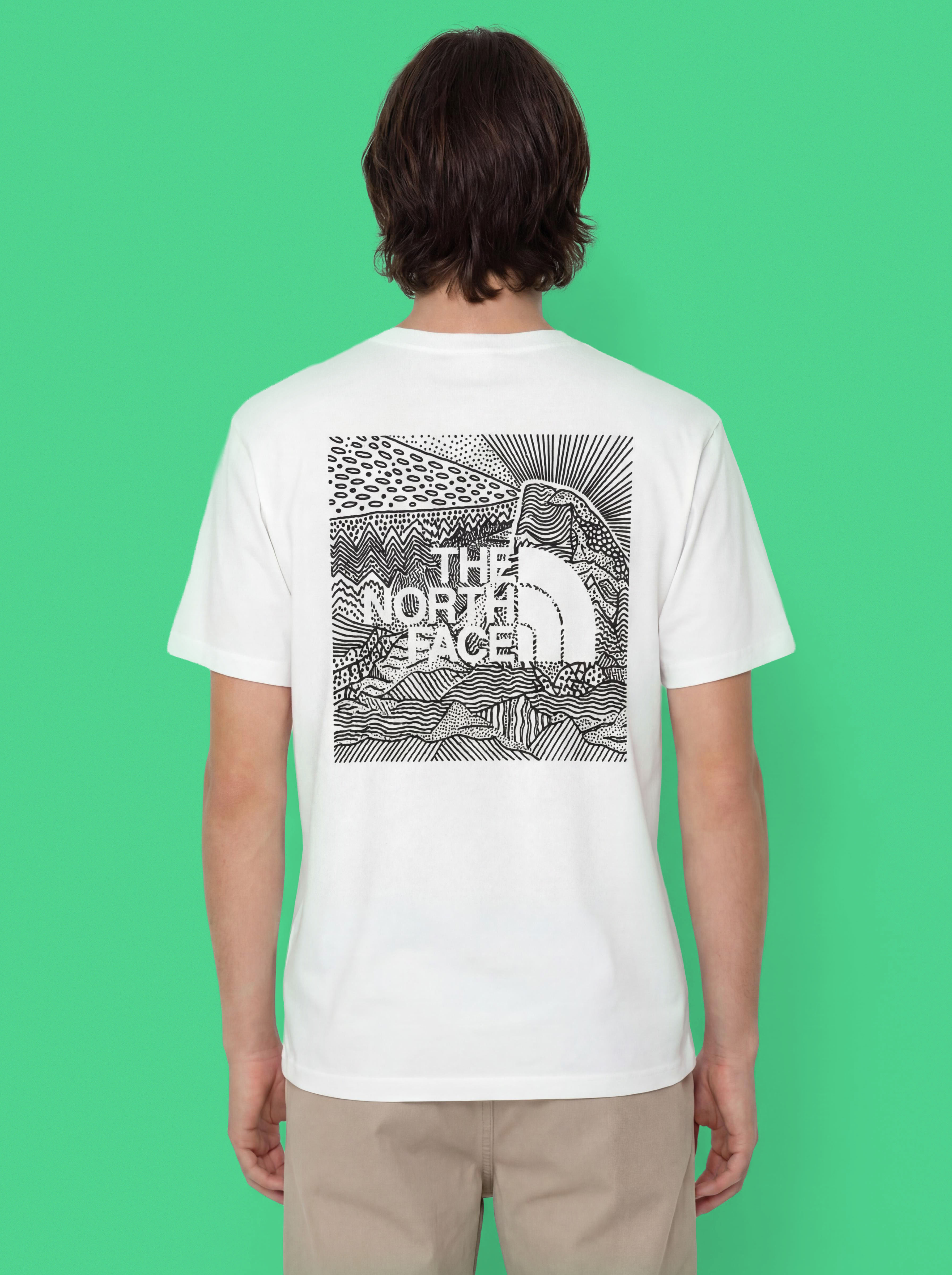 Tričko The North Face Box Nse Celebration (tnf white)