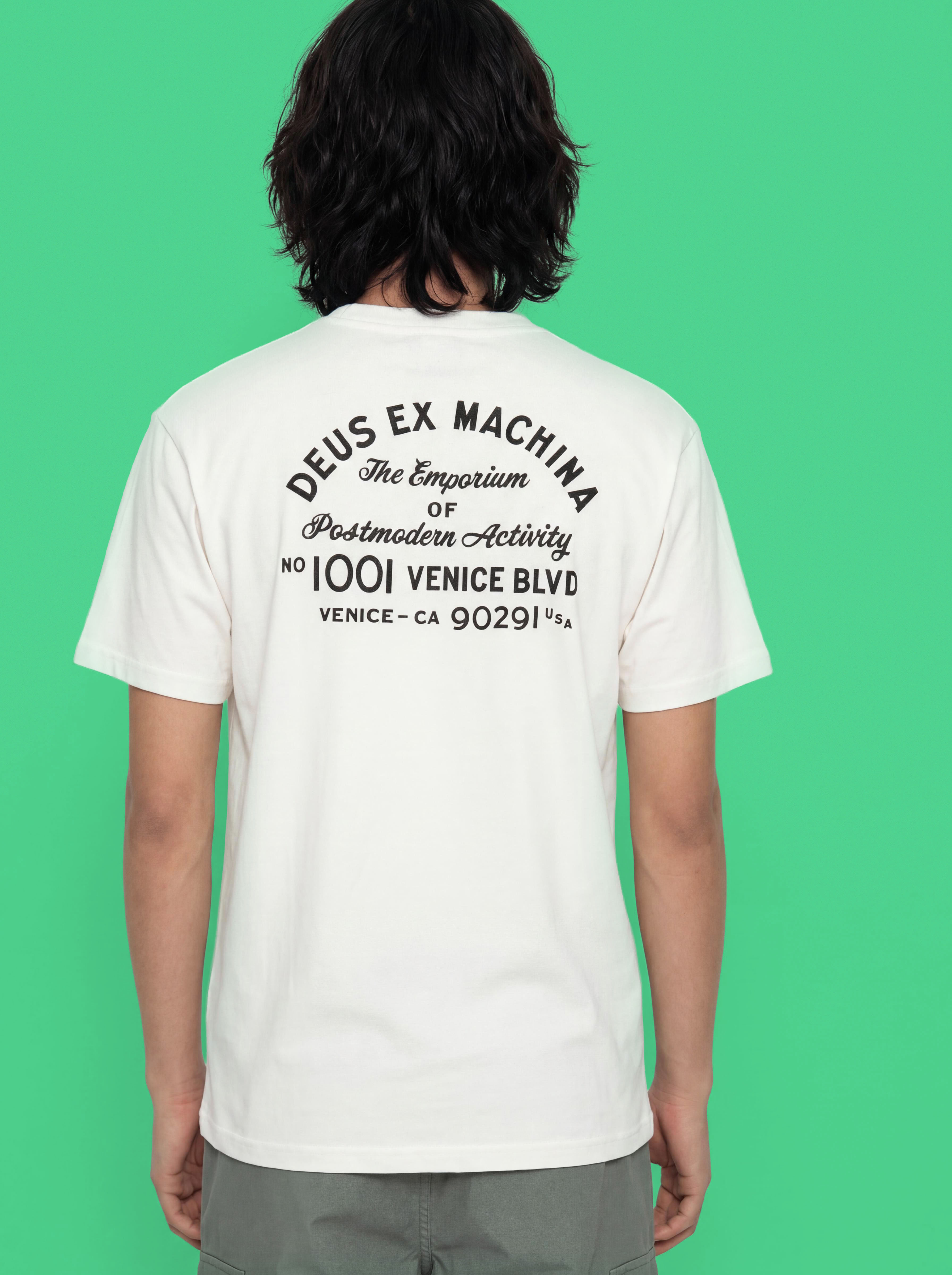 Tričko Deus Ex Machina Venice Sign (white)