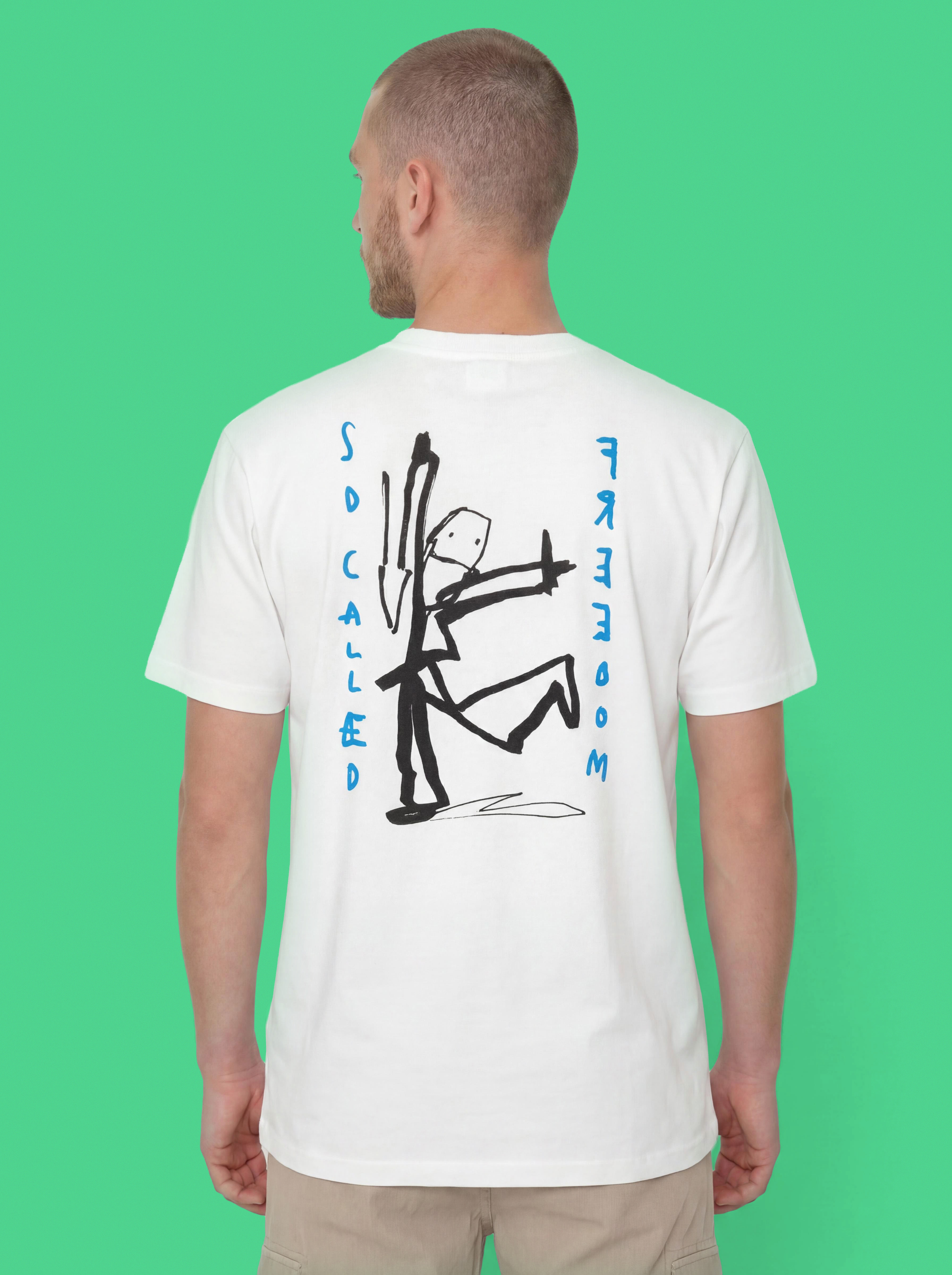 Tričko Polar Skate Freedom (white)
