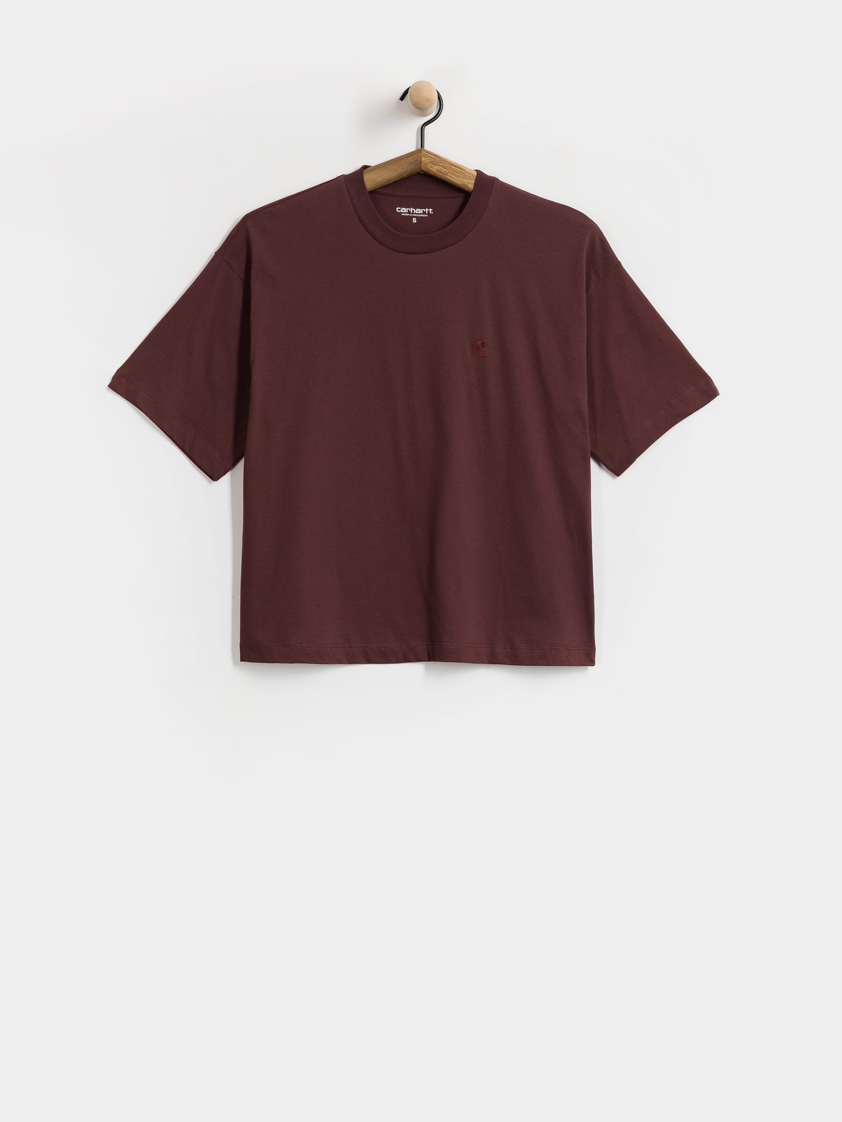 Tričko Carhartt WIP Chester Wmn (amarone)