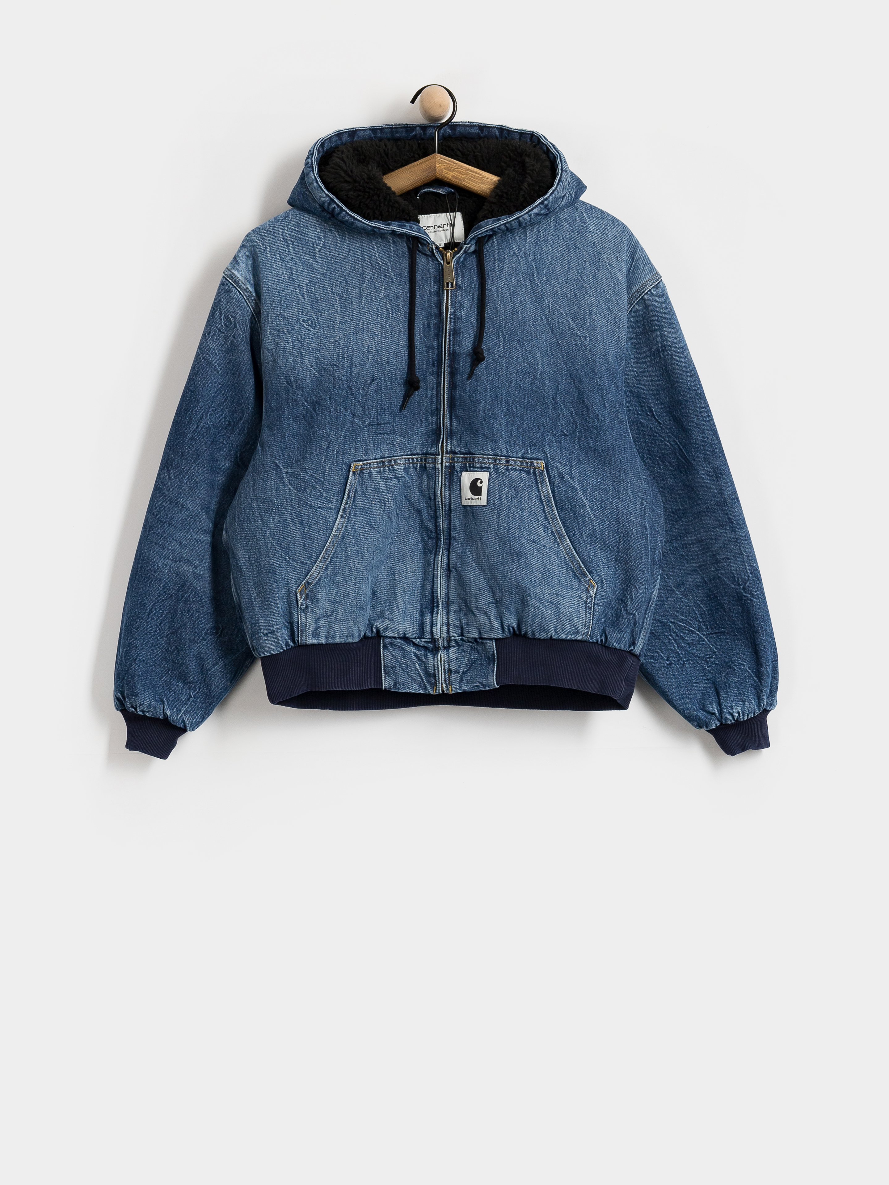 Bunda Carhartt WIP OG Active Wmn (blue/marble used wash)