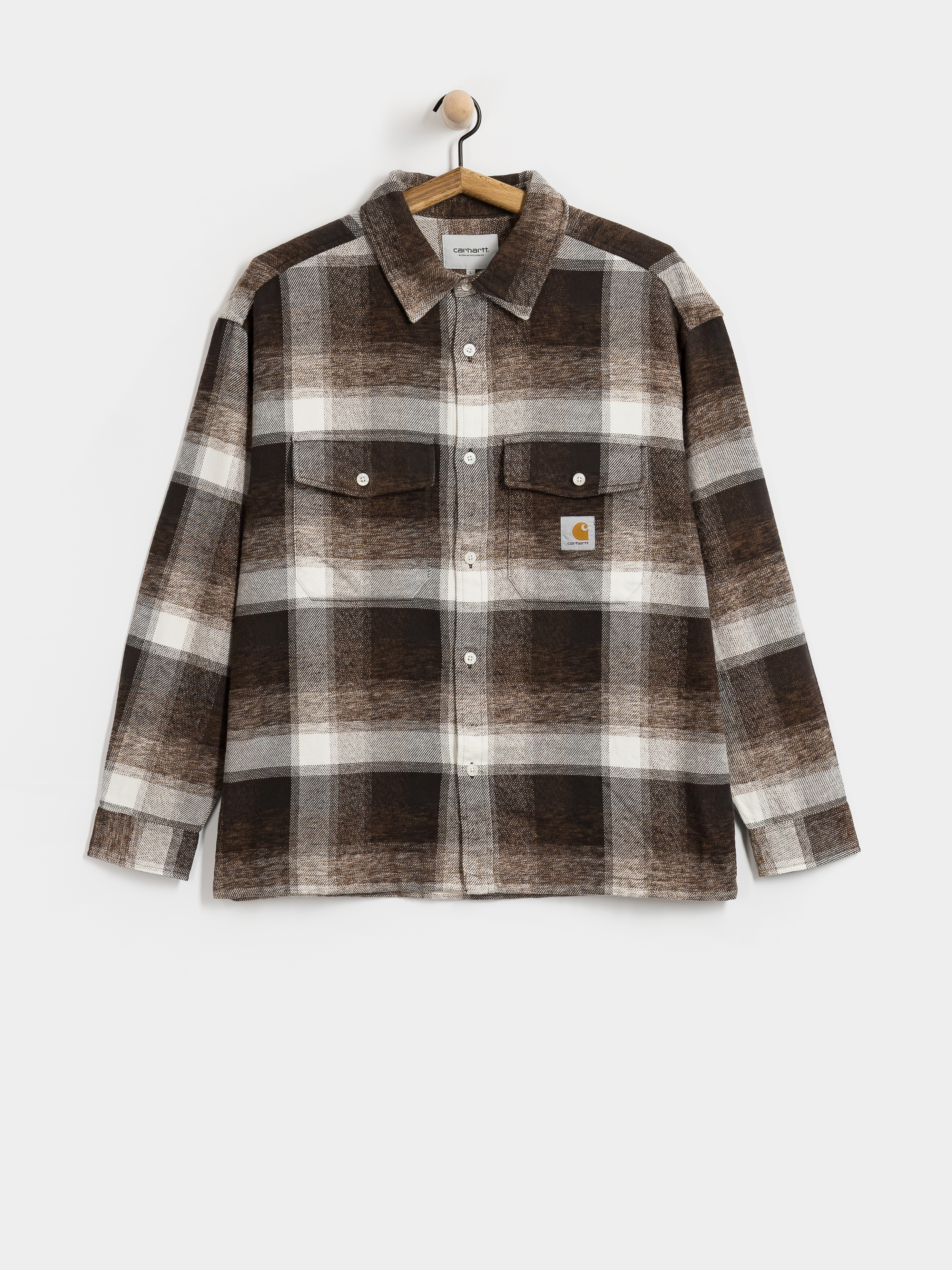 Košeľa Carhartt WIP Esterson (esterson check tobacco)