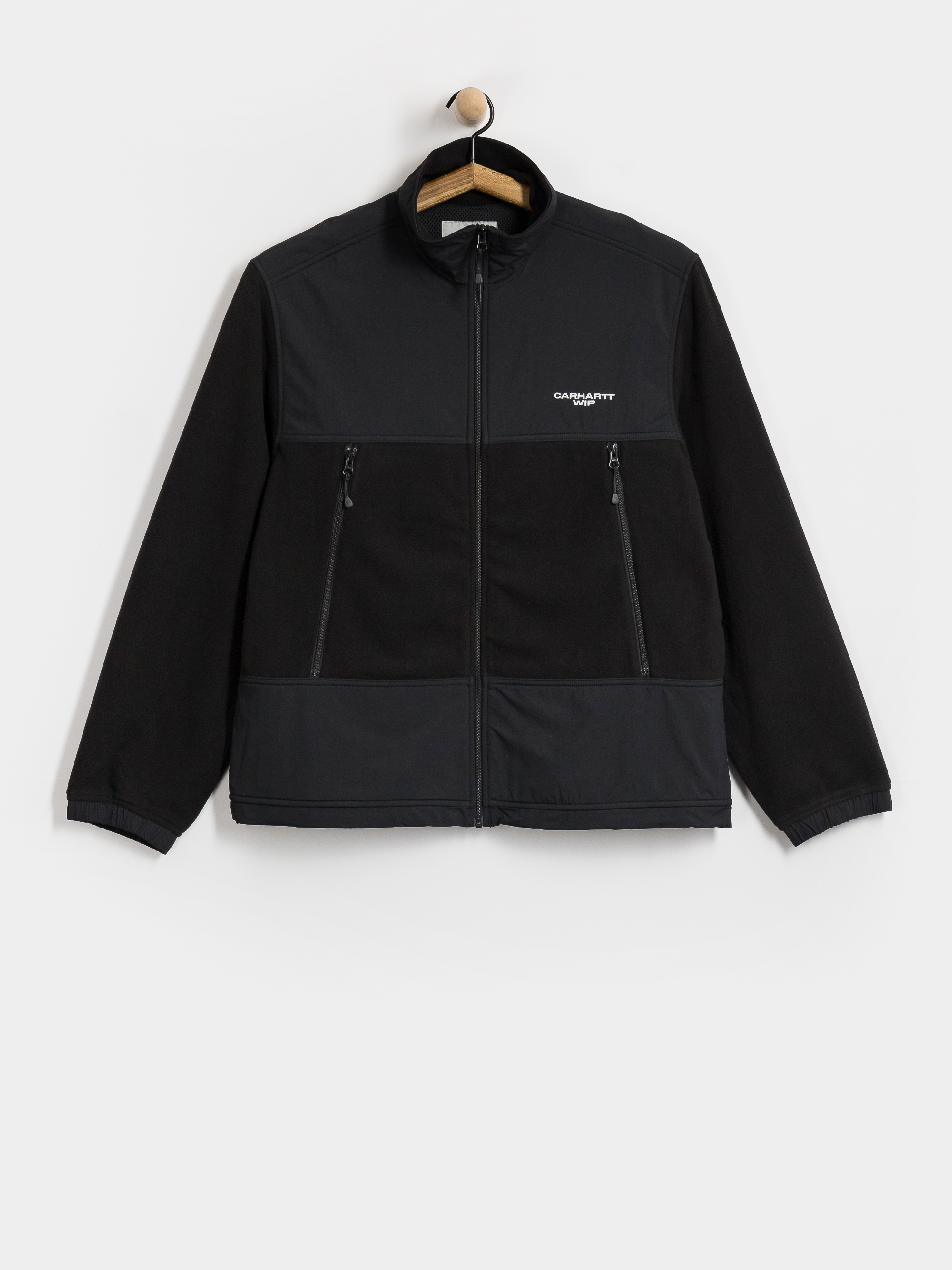 Flísová mikina Carhartt WIP Edmore (black/white)