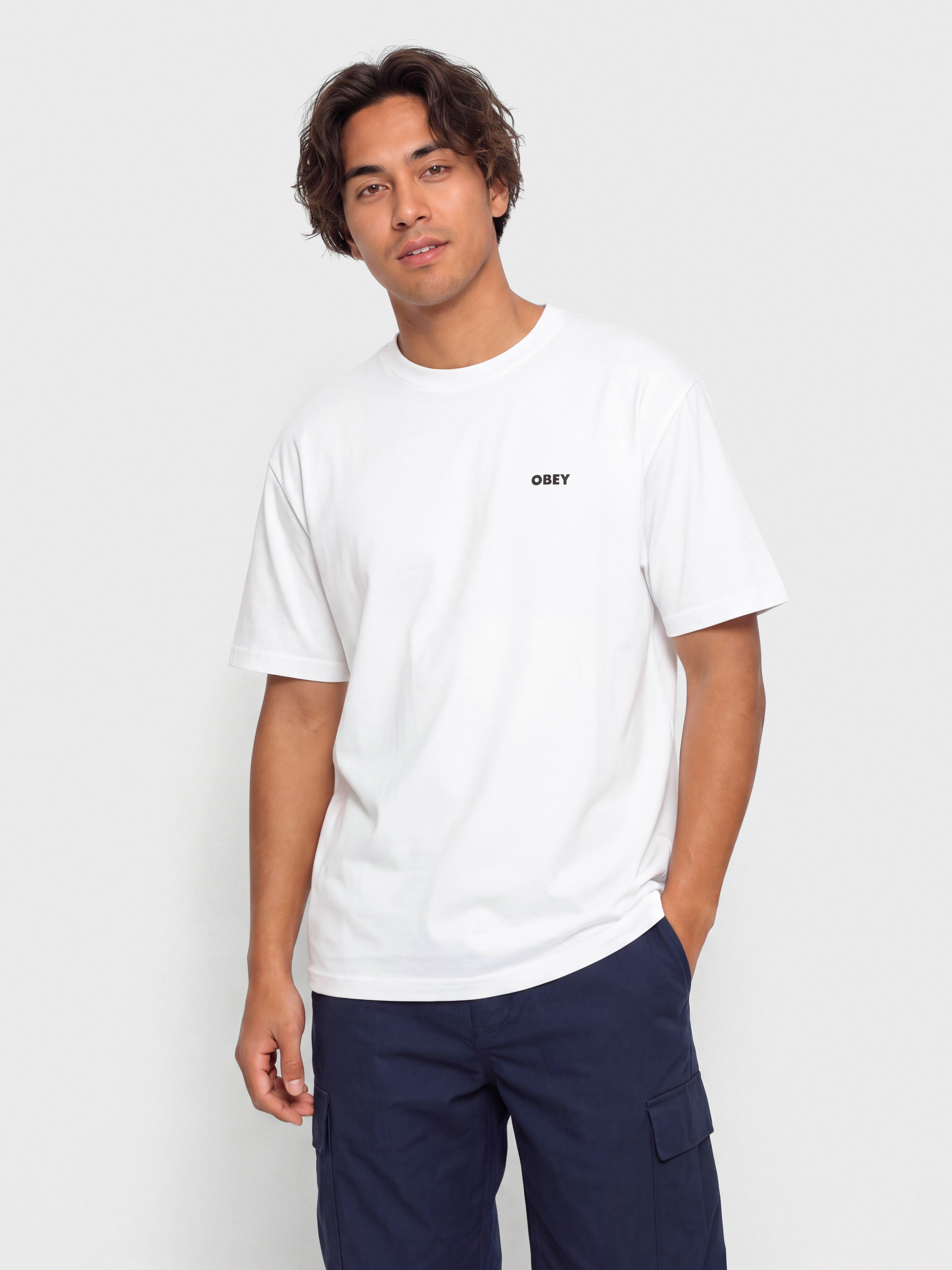 Tričko OBEY Razor (white)