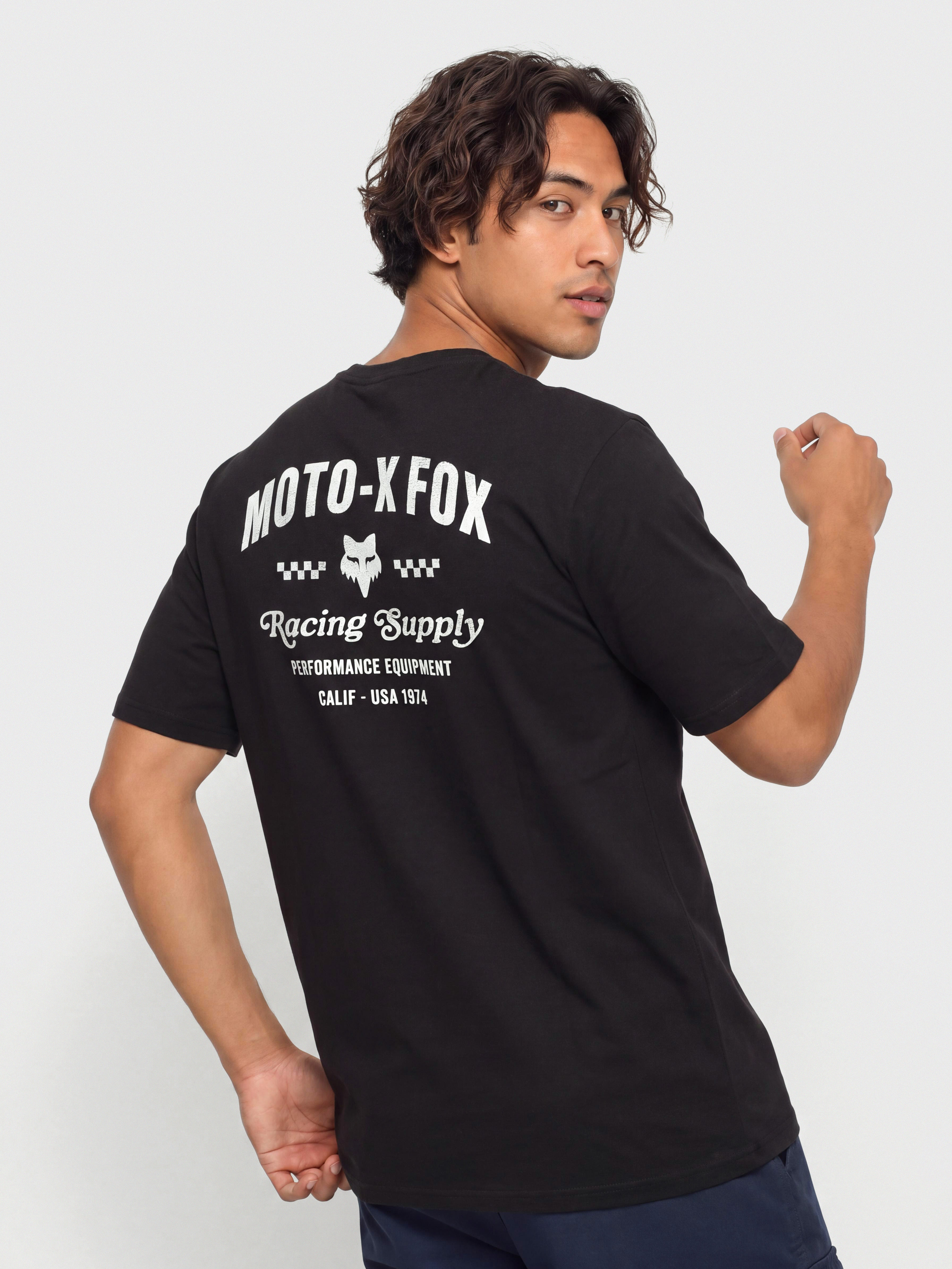 Tričko Fox Supply 195 (black)