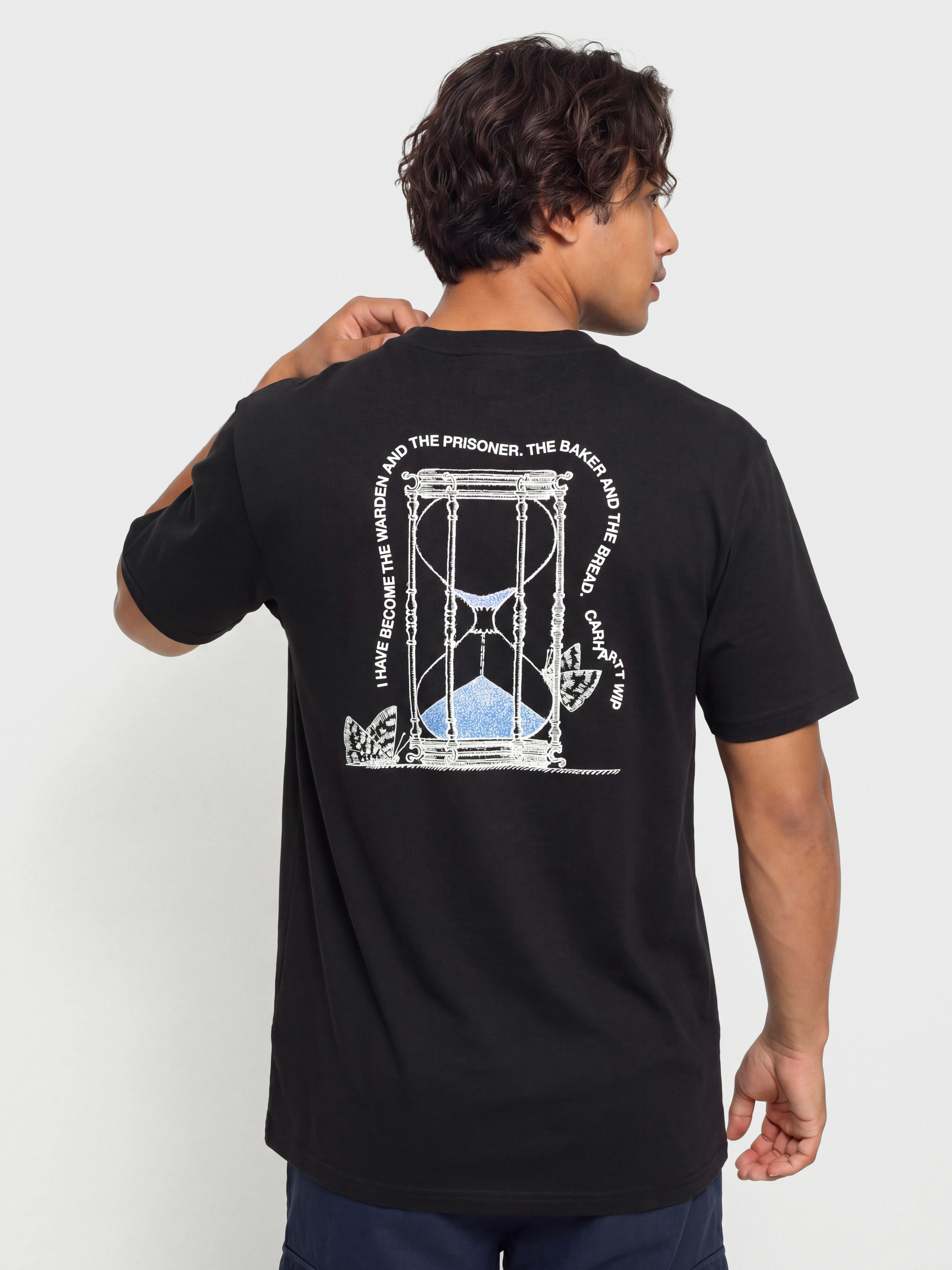 Tričko Carhartt WIP Hourglass (black)