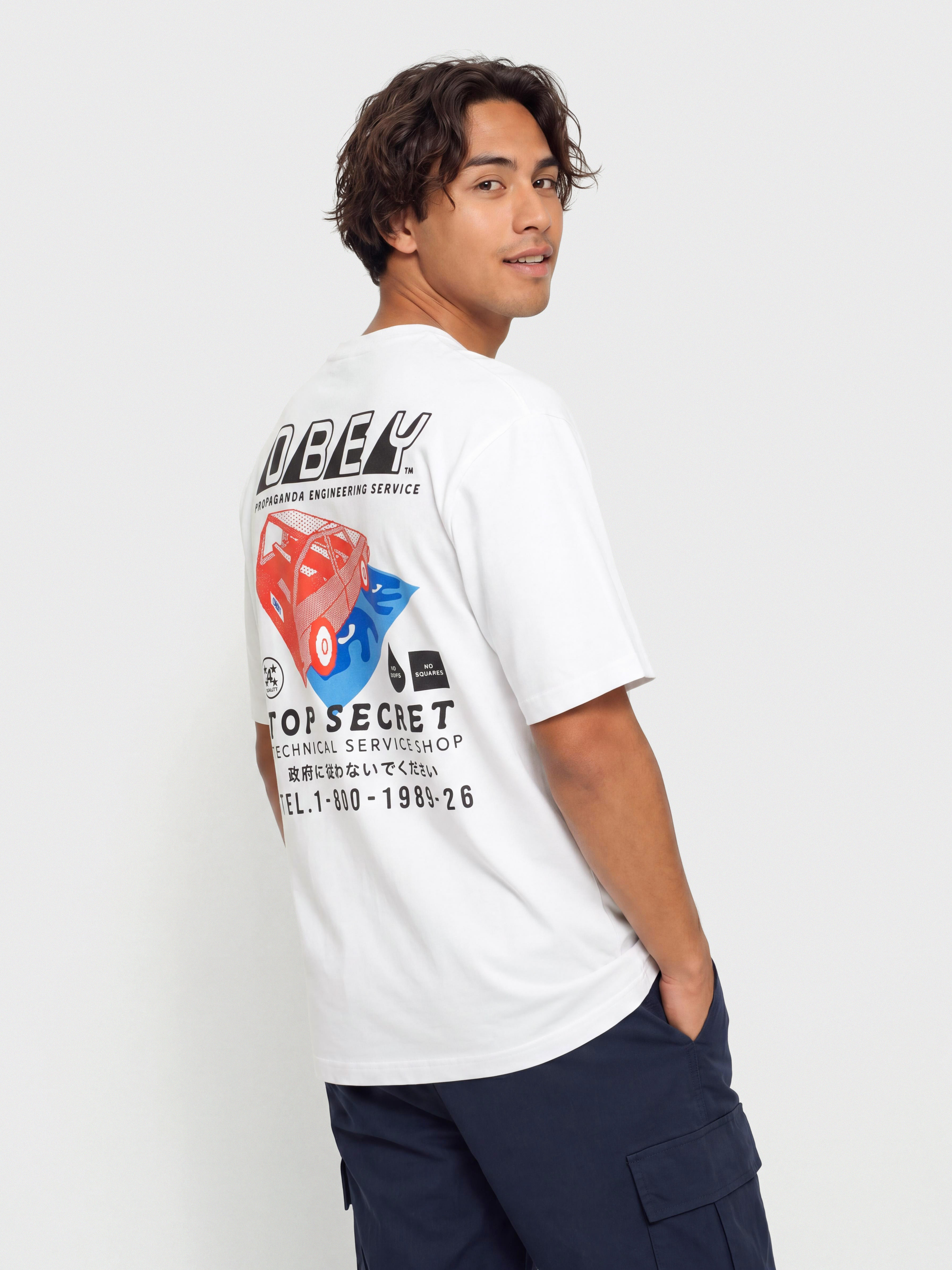 Triu010dko OBEY Top Secret (white)