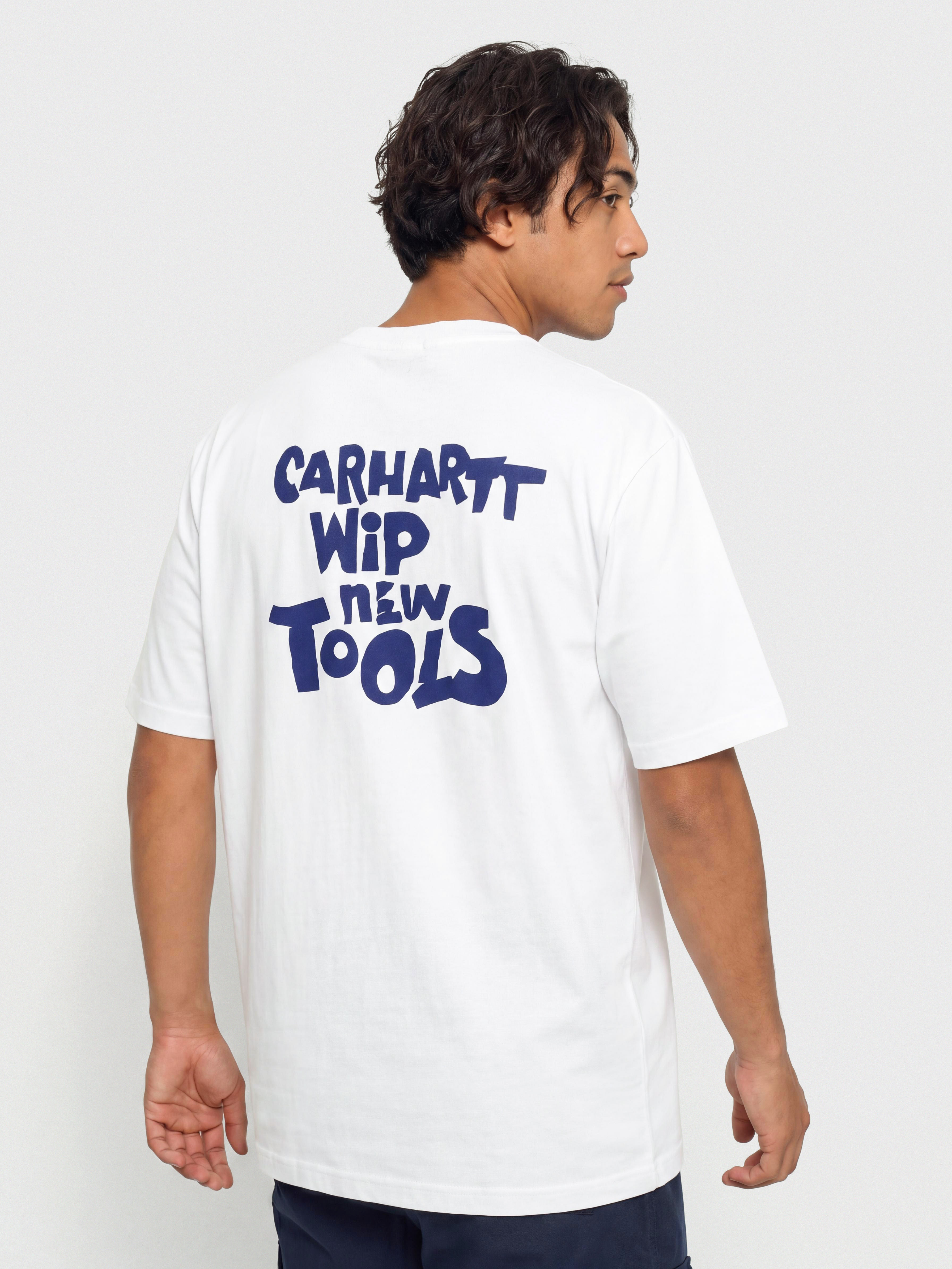Tričko Carhartt WIP Cutout (white)