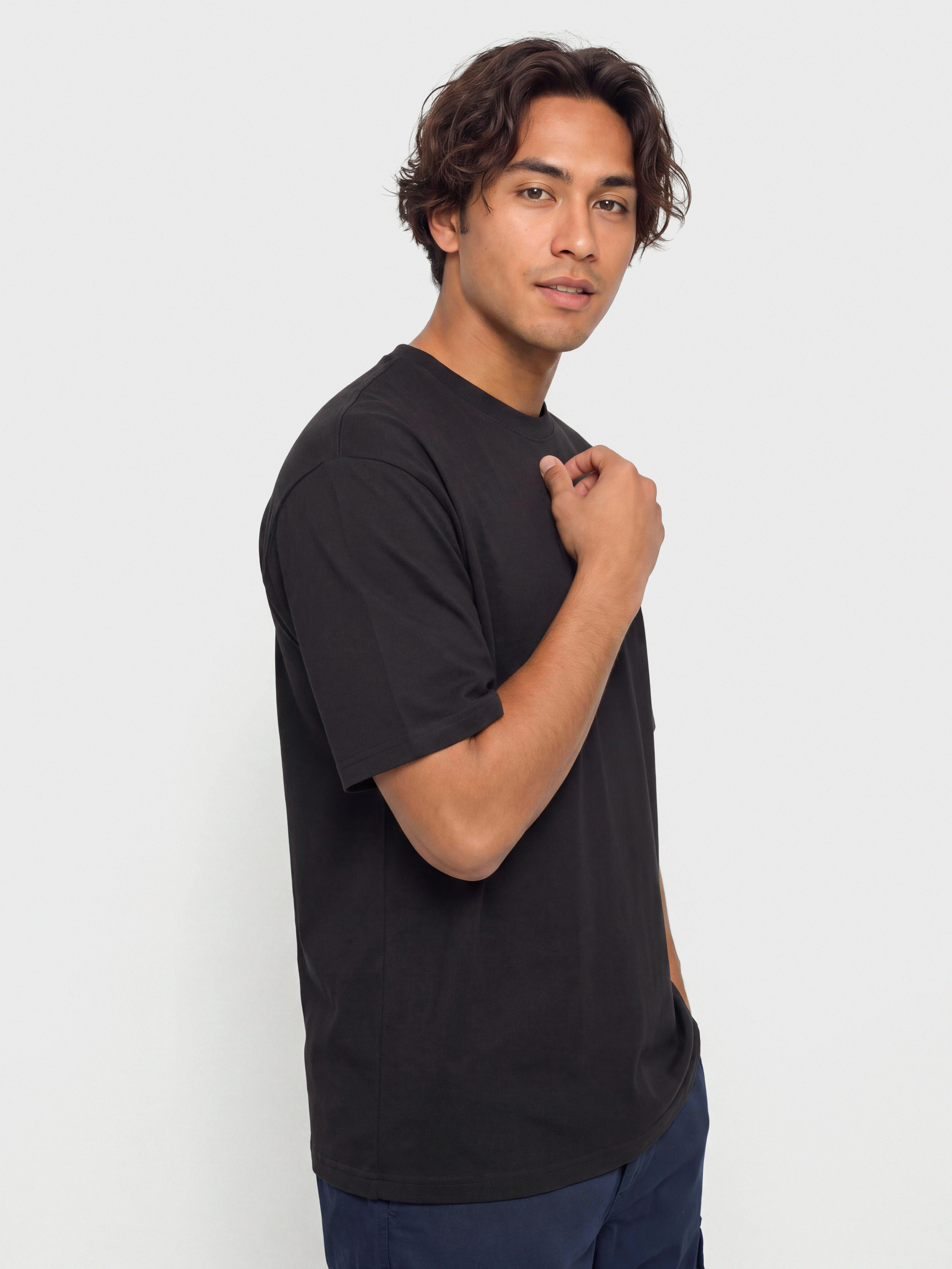Tričko Karl Kani Baseball Oversized (black)