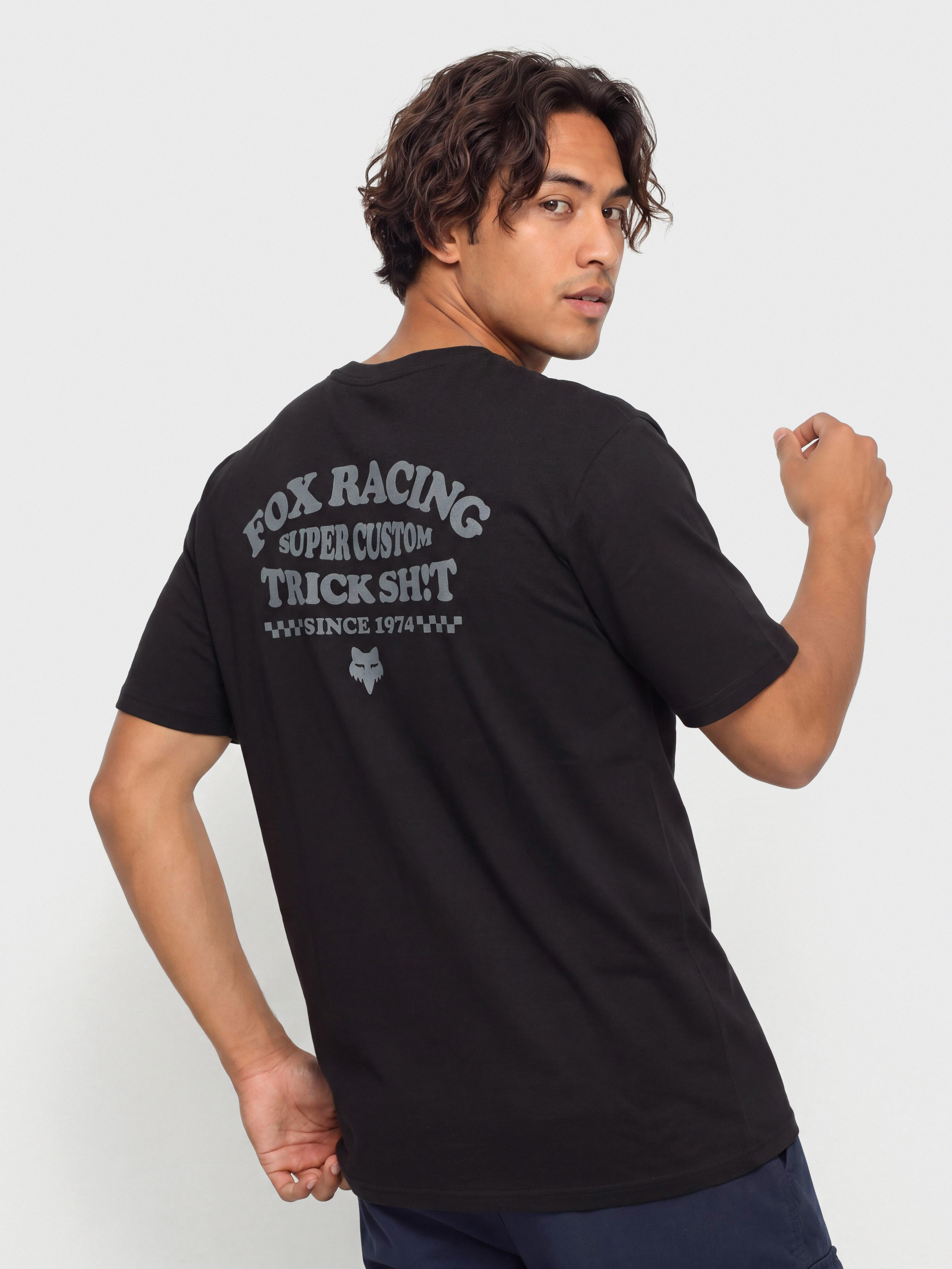 Tričko Fox Trick 195 (black)