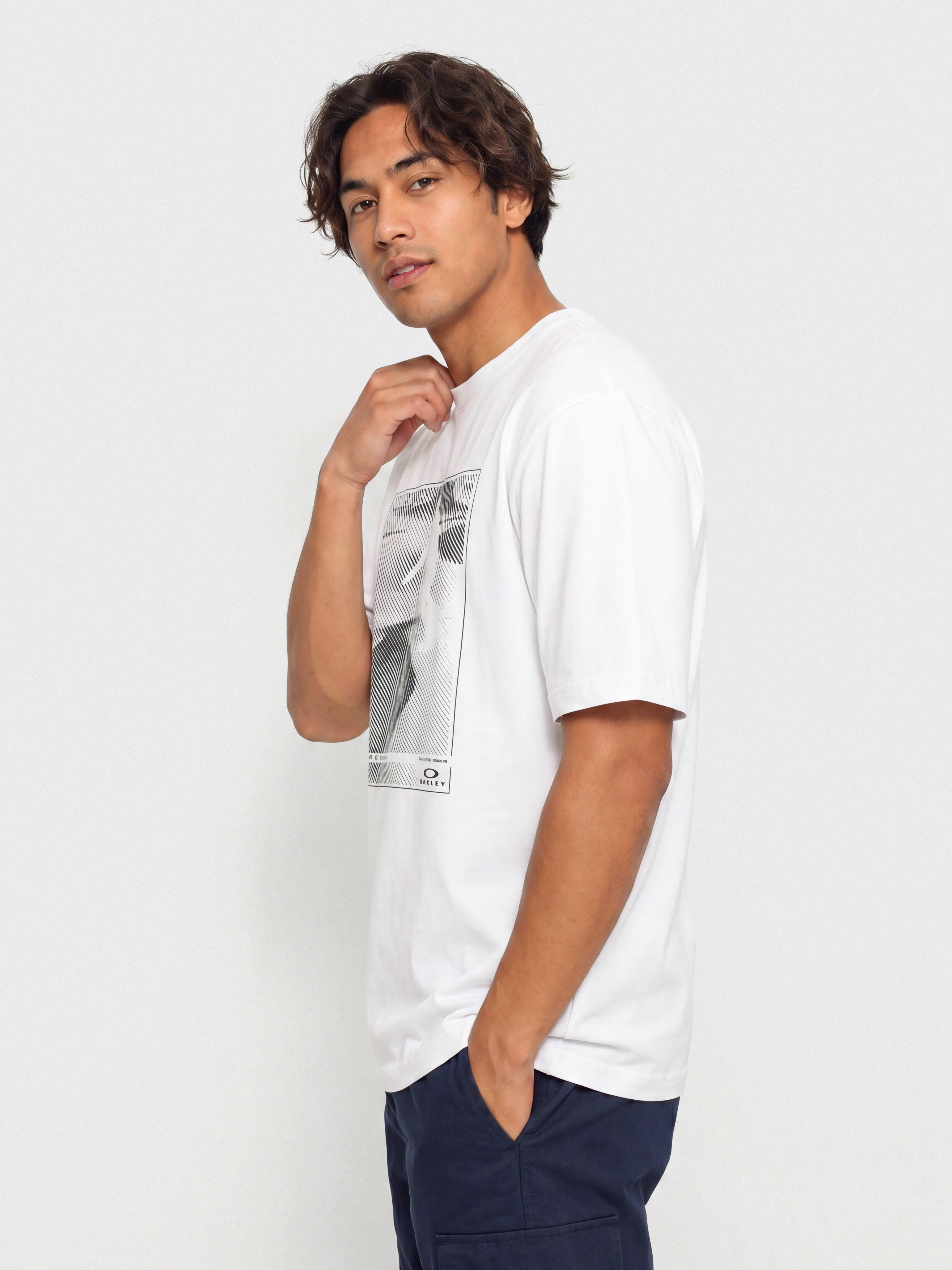 Tričko Oakley Sandboard (white)