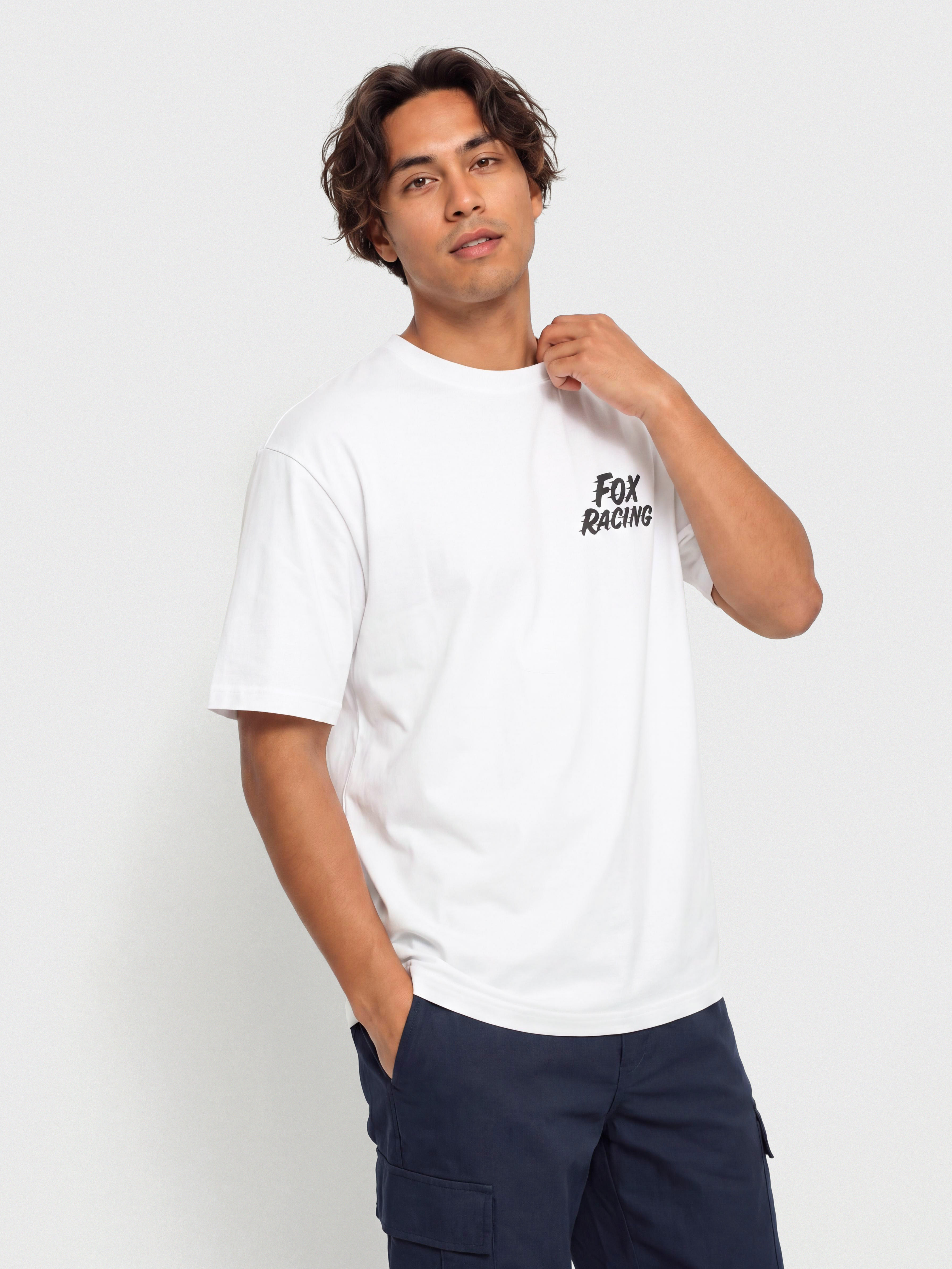 Tričko Fox Speed 195 (white)