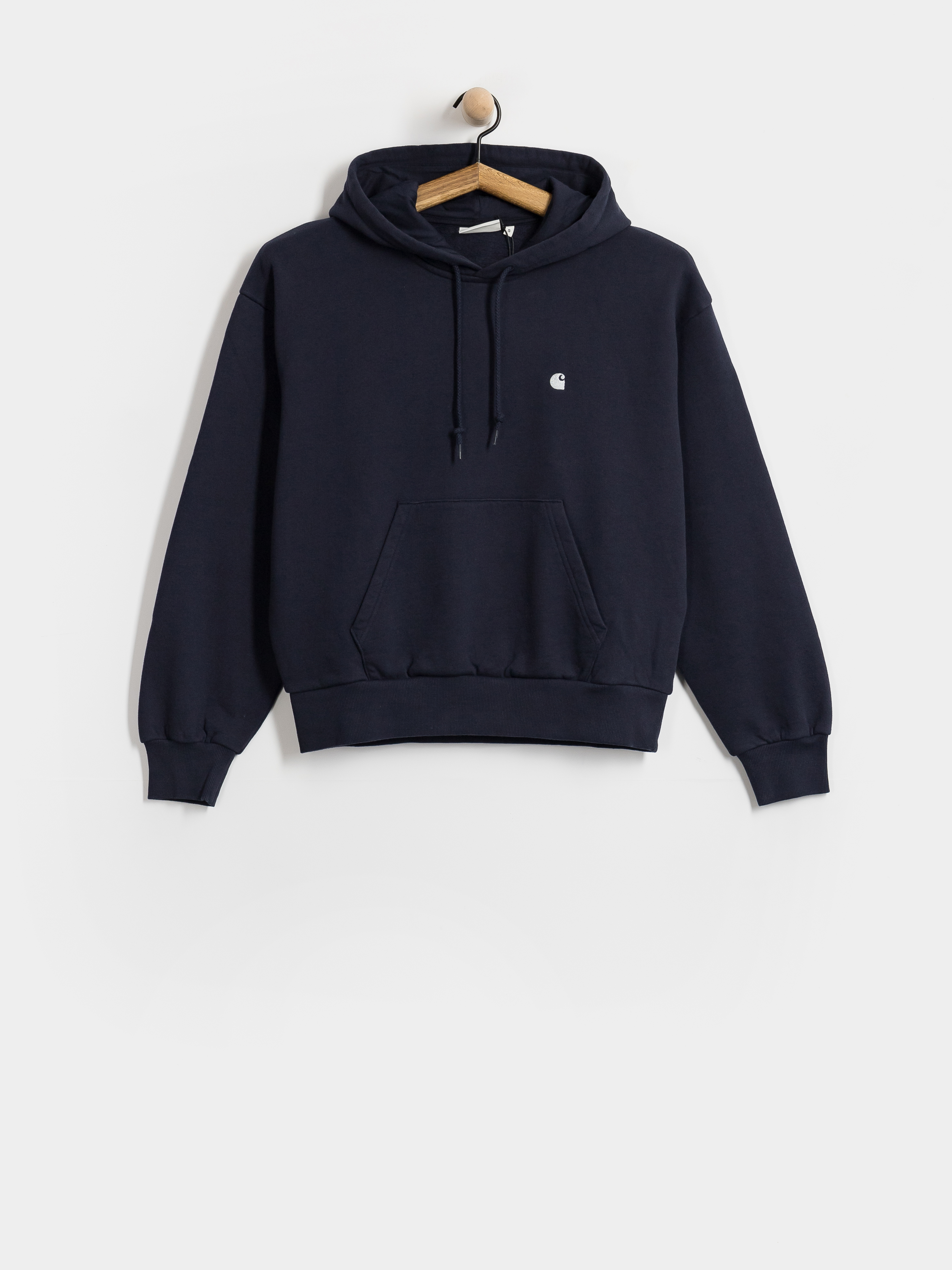 Mikina s kapucňou Carhartt WIP Casey HD Wmn (dark navy/silver)