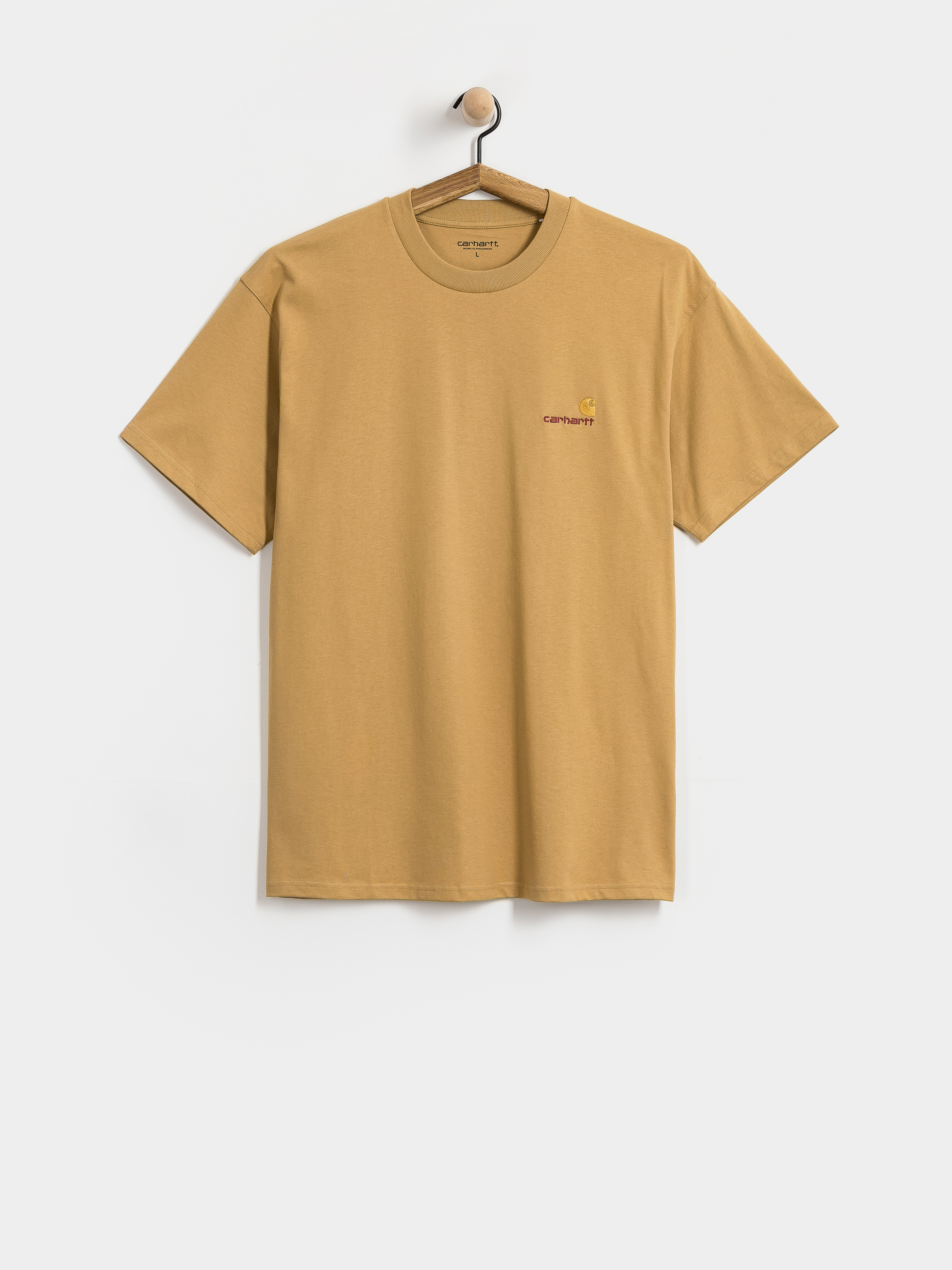 Tričko Carhartt WIP American Script (wip dusty h)