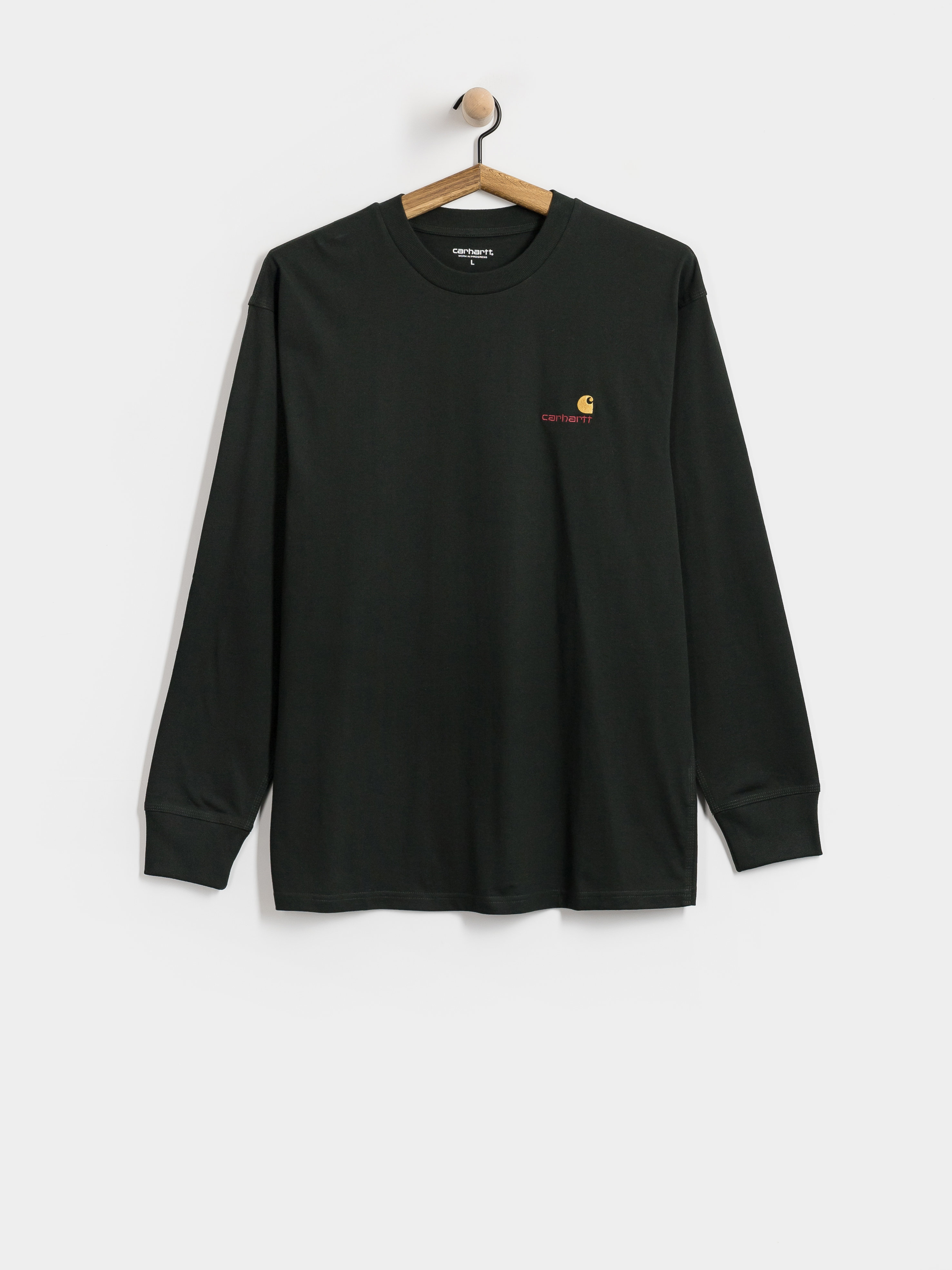 Triko Carhartt WIP American Script (raven)