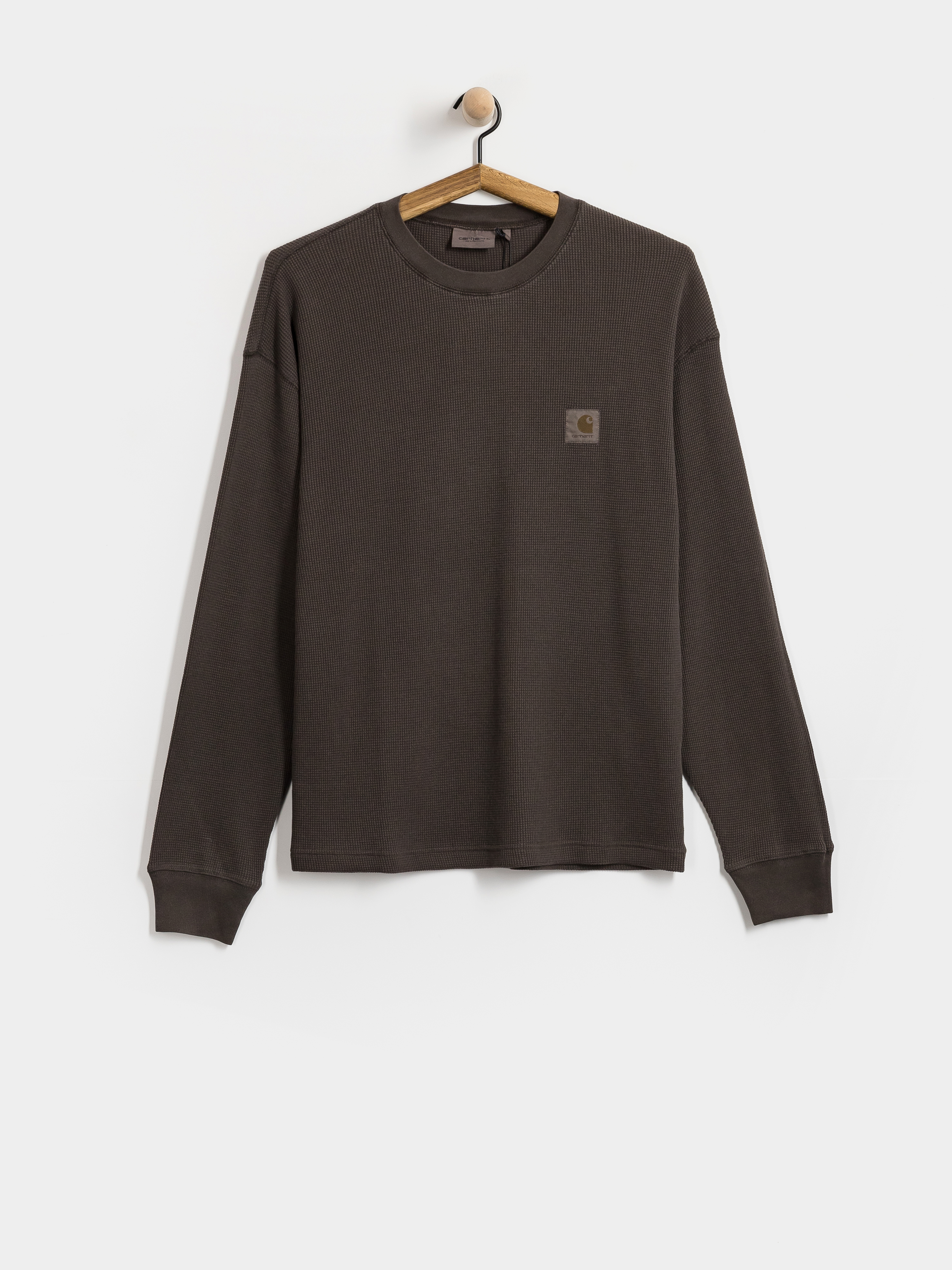 Triko Carhartt WIP Vista Waffle (tobacco/garment dyed)