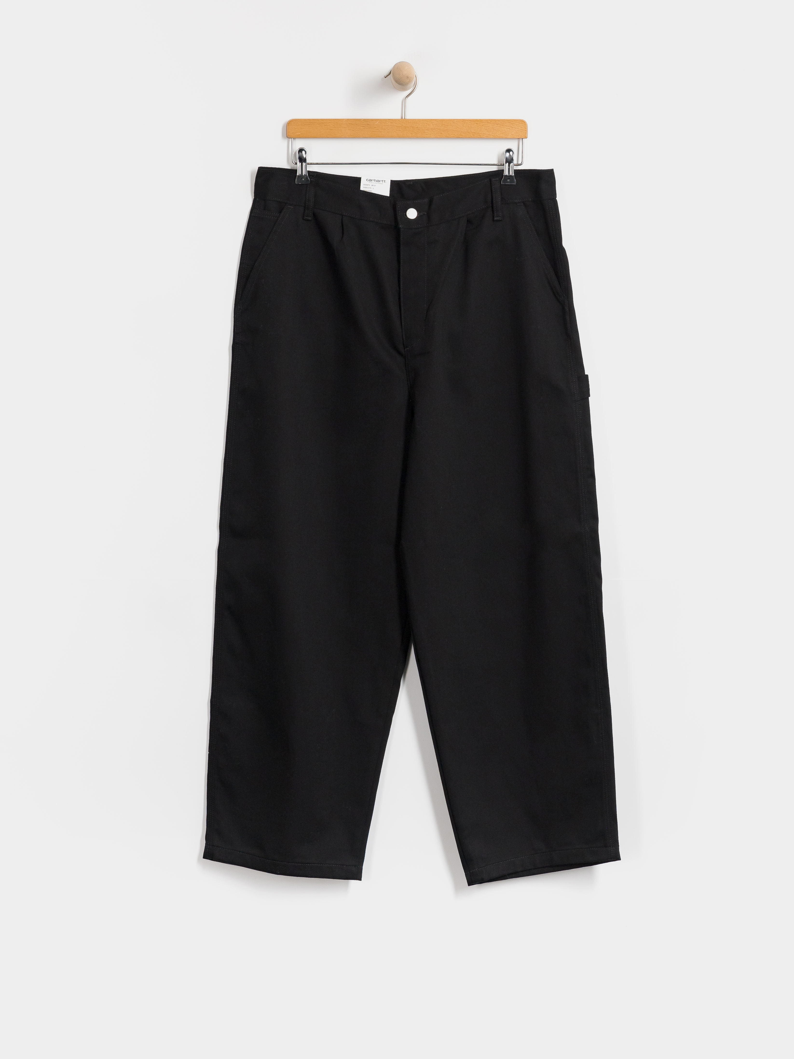 Nohavice Carhartt WIP Holden (black/rigid)