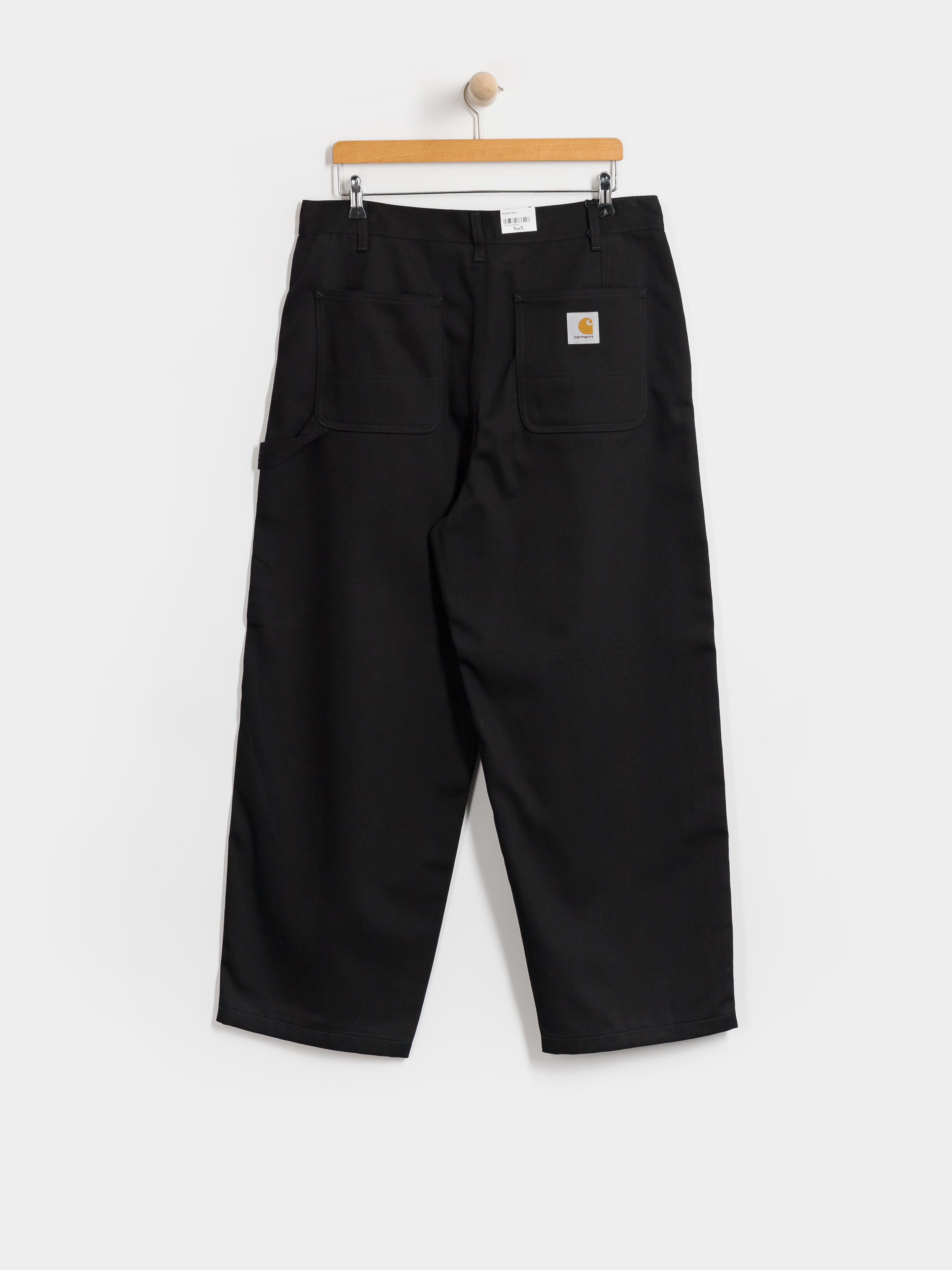 Nohavice Carhartt WIP Holden (black/rigid)