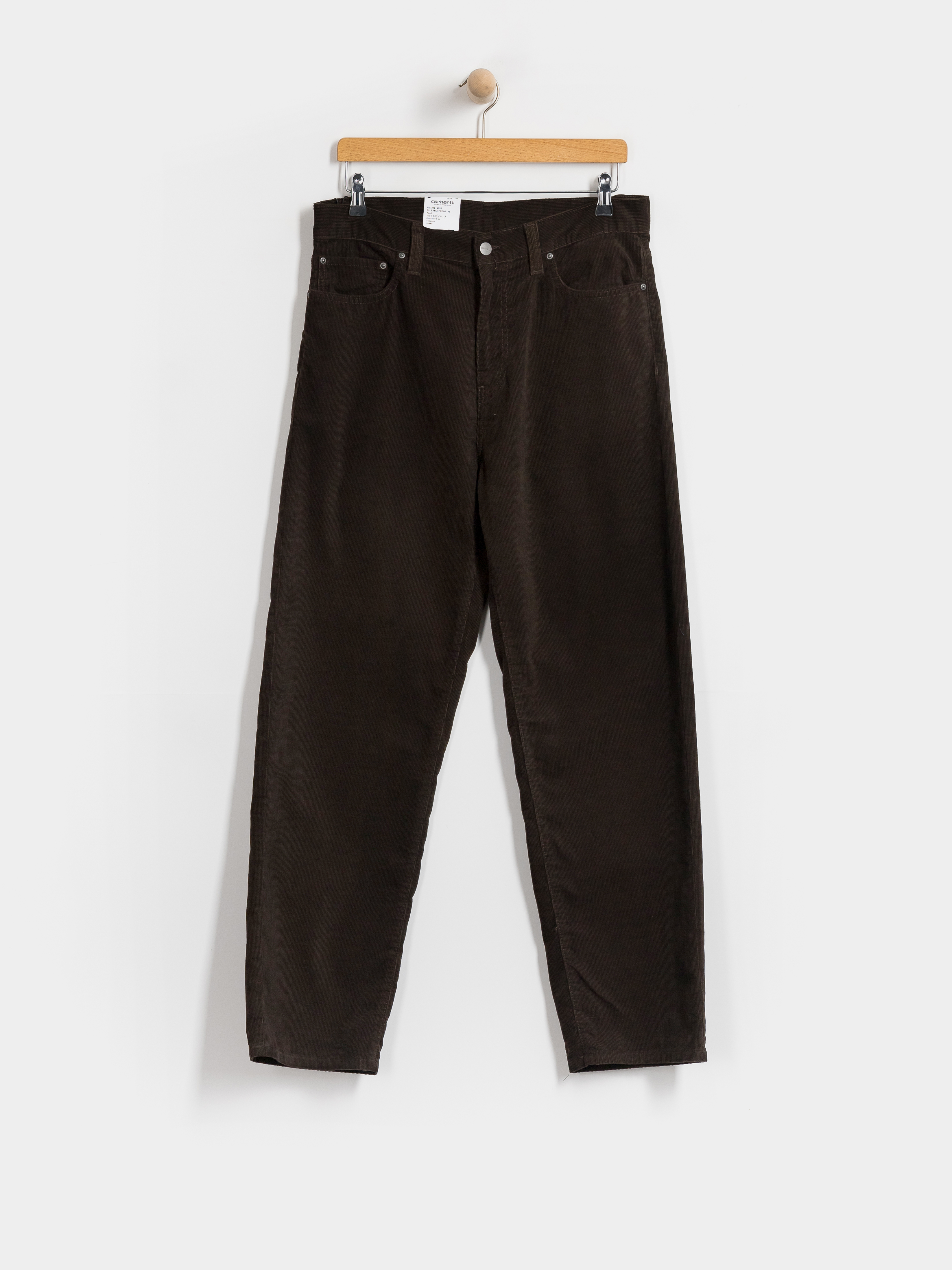 Nohavice Carhartt WIP Aaron (tobacco/rinsed)