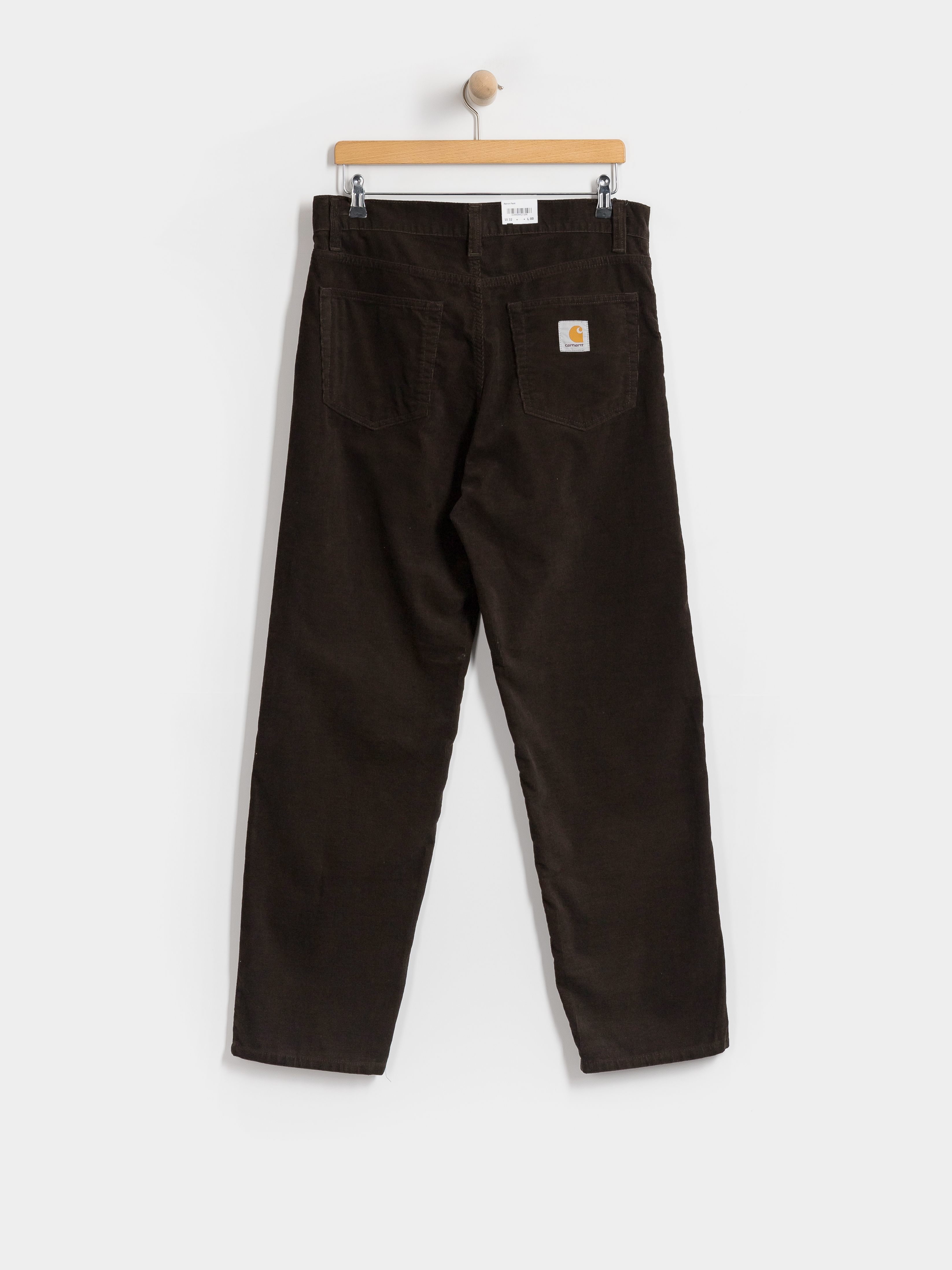 Nohavice Carhartt WIP Aaron (tobacco/rinsed)